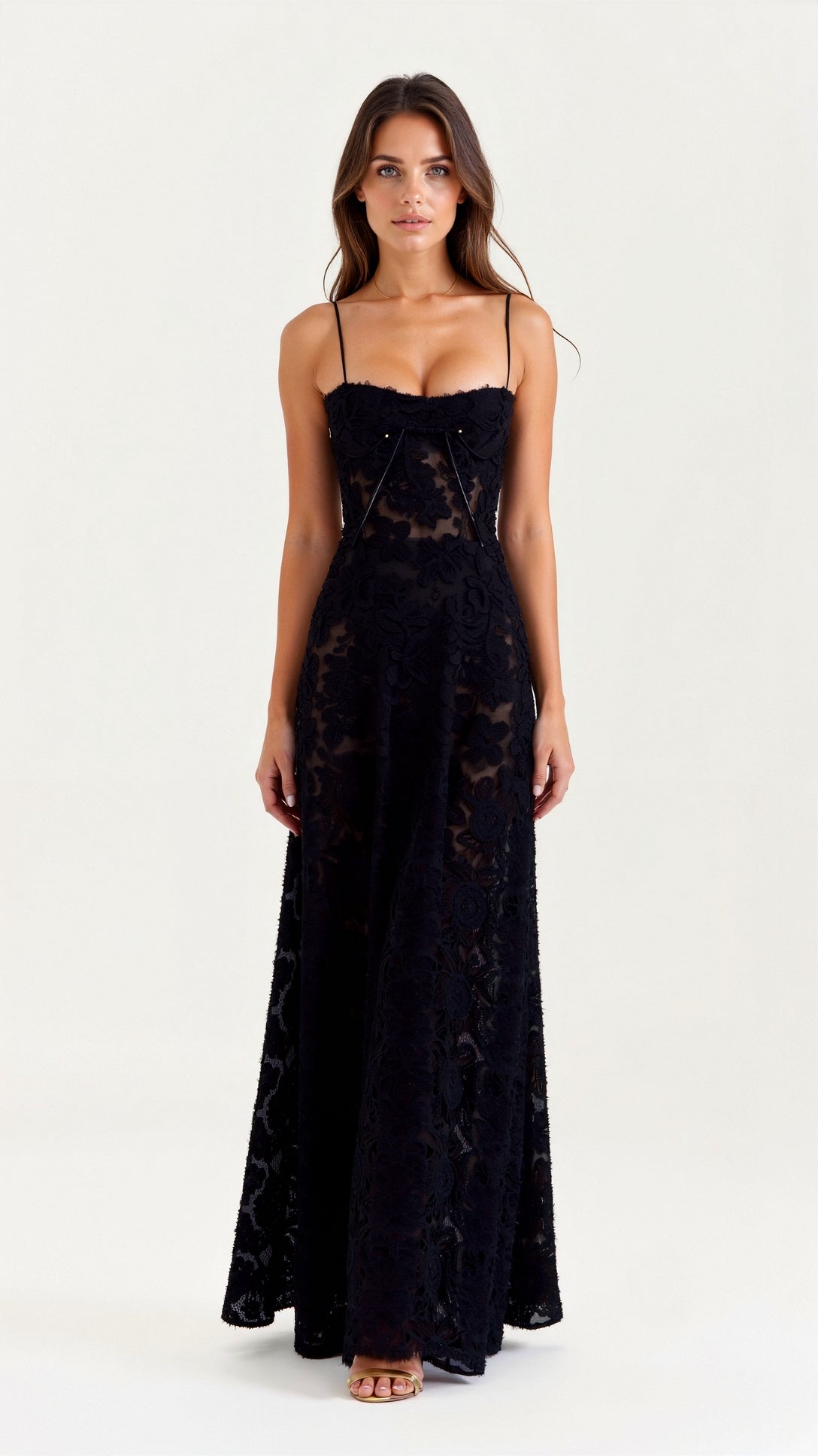 Arabelle Maxikleid aus Spitze