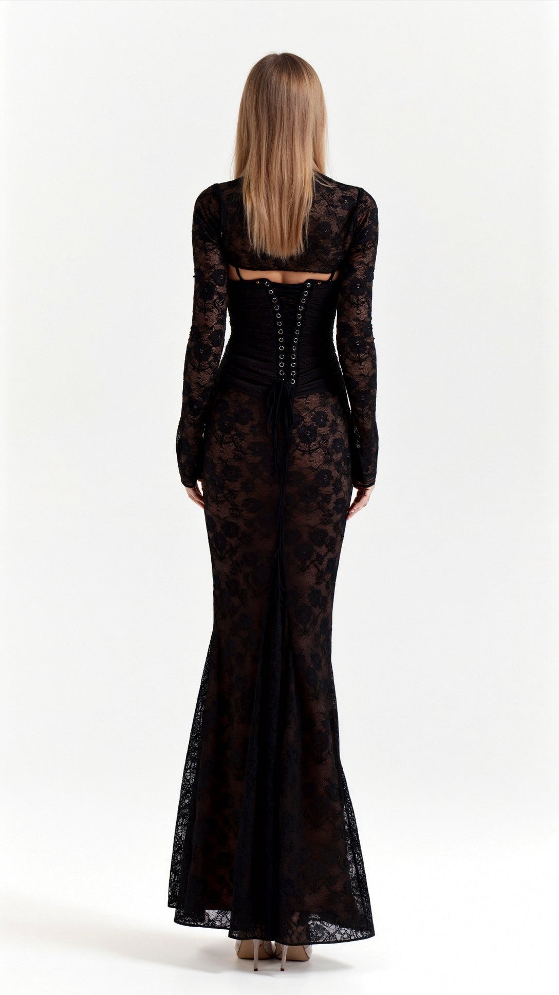 Nerissa Maxikleid aus Spitze