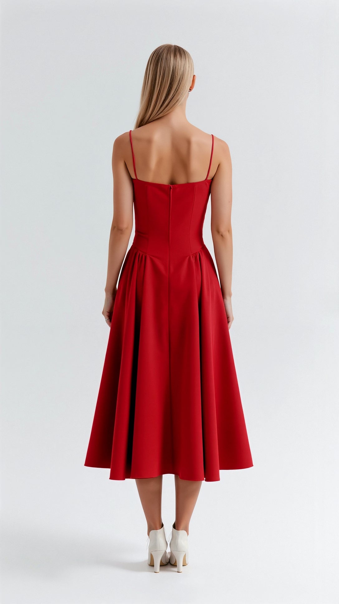Odette Korsett-Midikleid