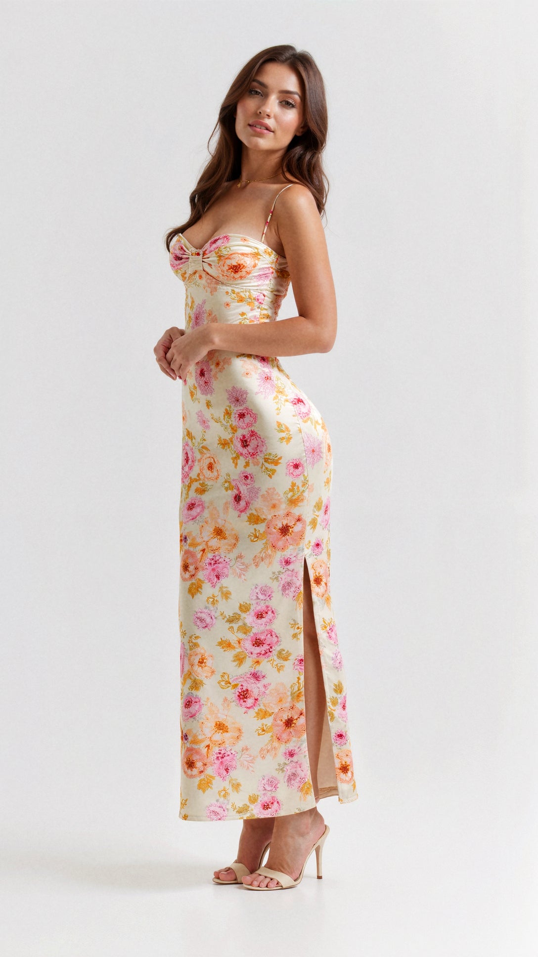 Rafaella Maxikleid mit Blumenmuster