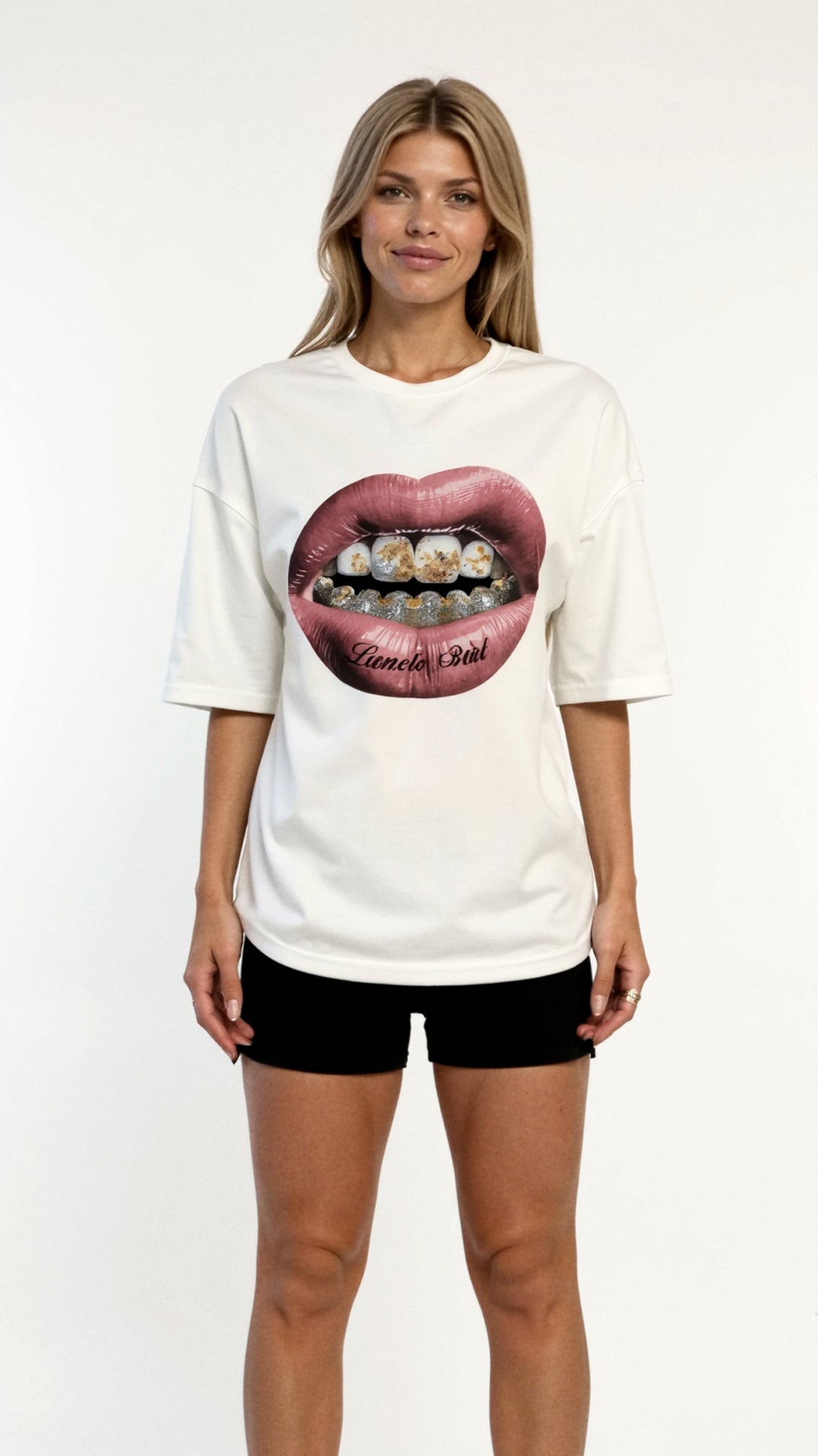 Natalia Oversize-T-Shirt mit Grafik