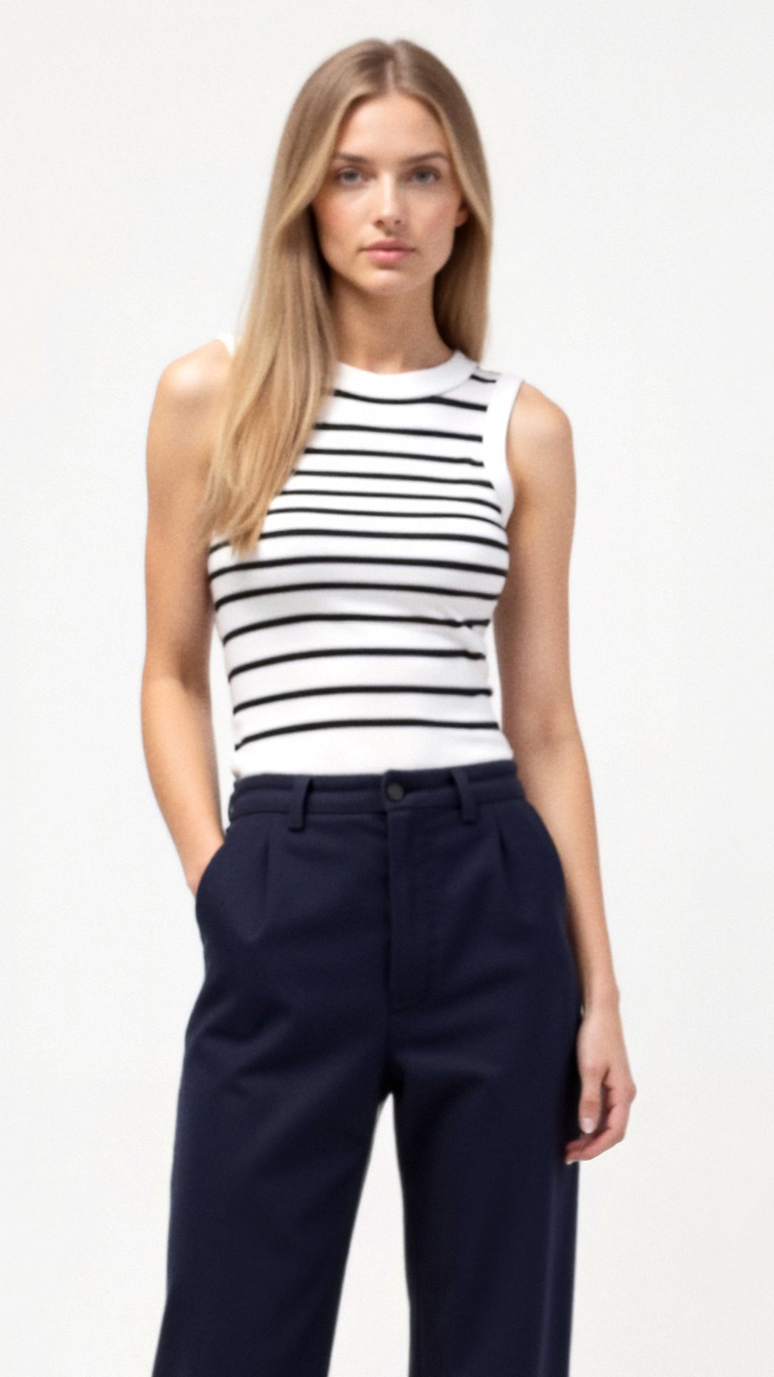 Gestreiftes Tanktop „Heloise“