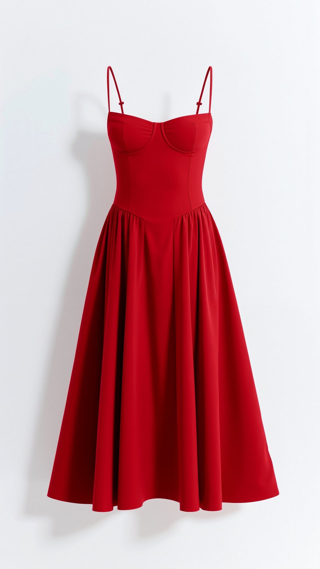 Odette Korsett-Midikleid