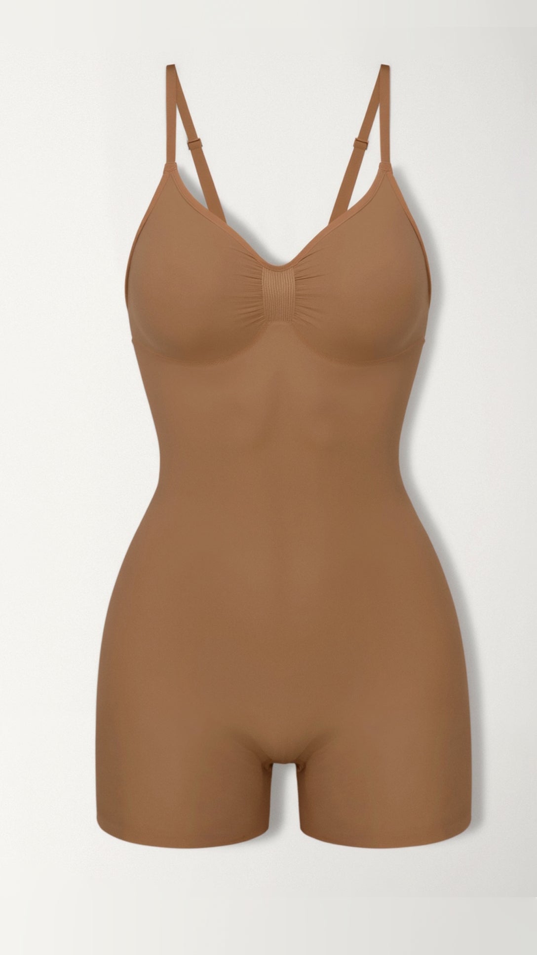 Bodysuit mit mittlerem Oberschenkel