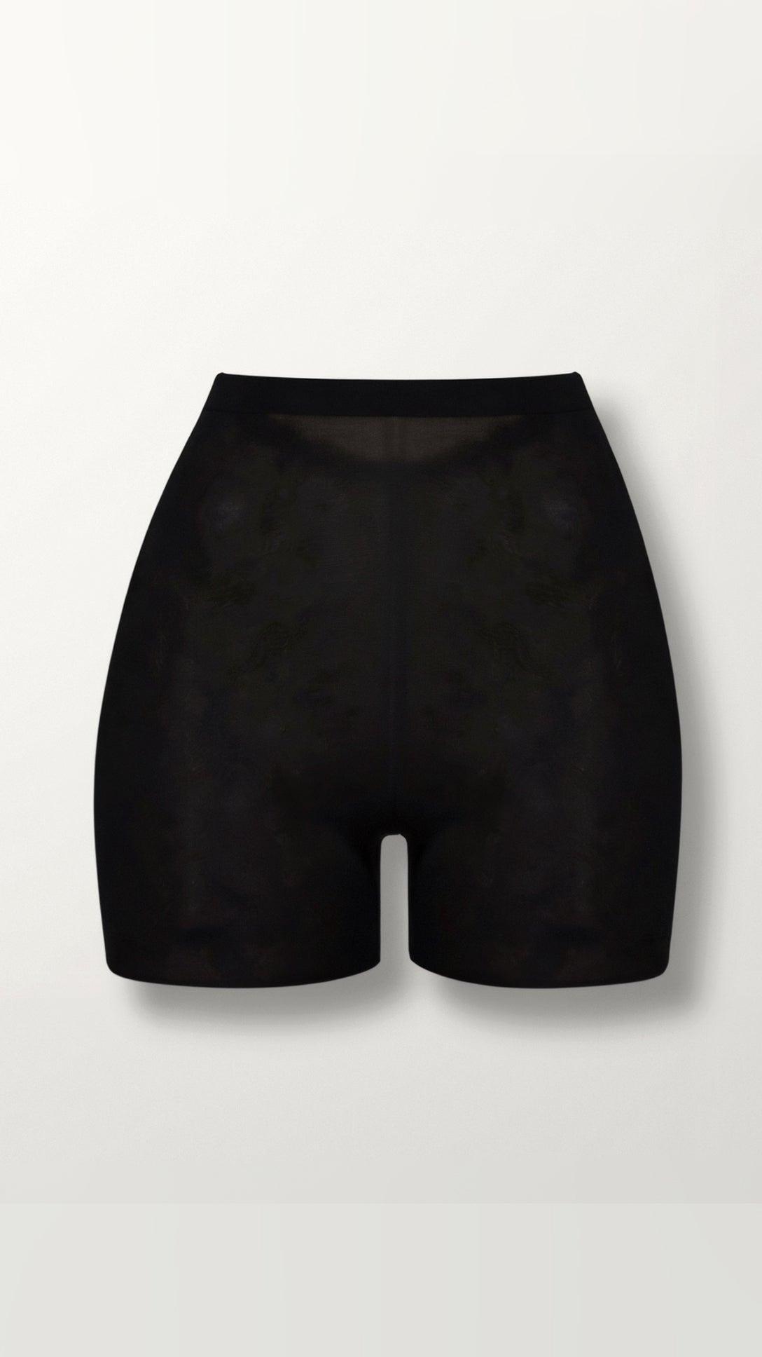 Nahtlose Shorts mit tiefem Rücken