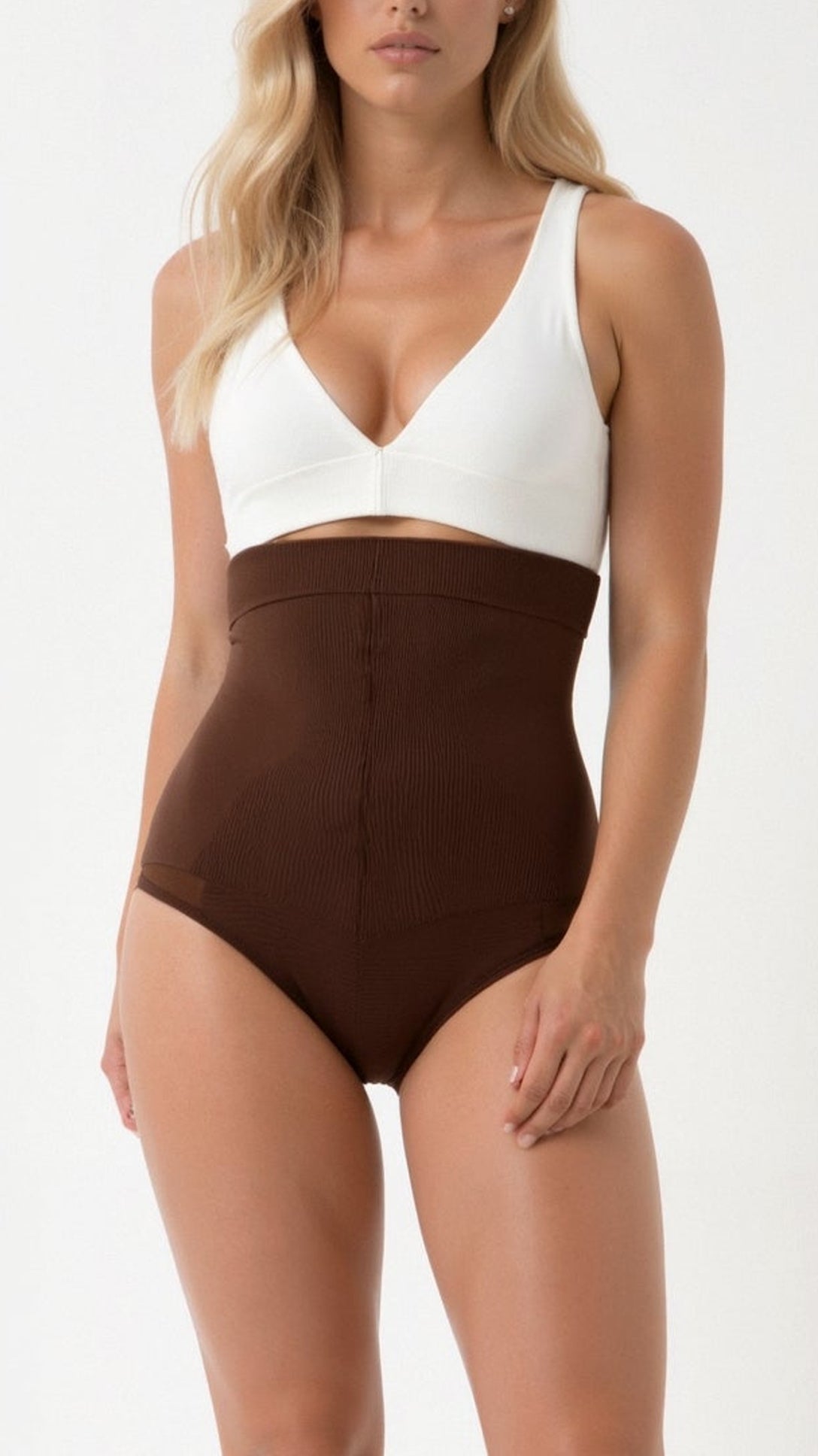 Nahtlose Slips mit hoher Taille