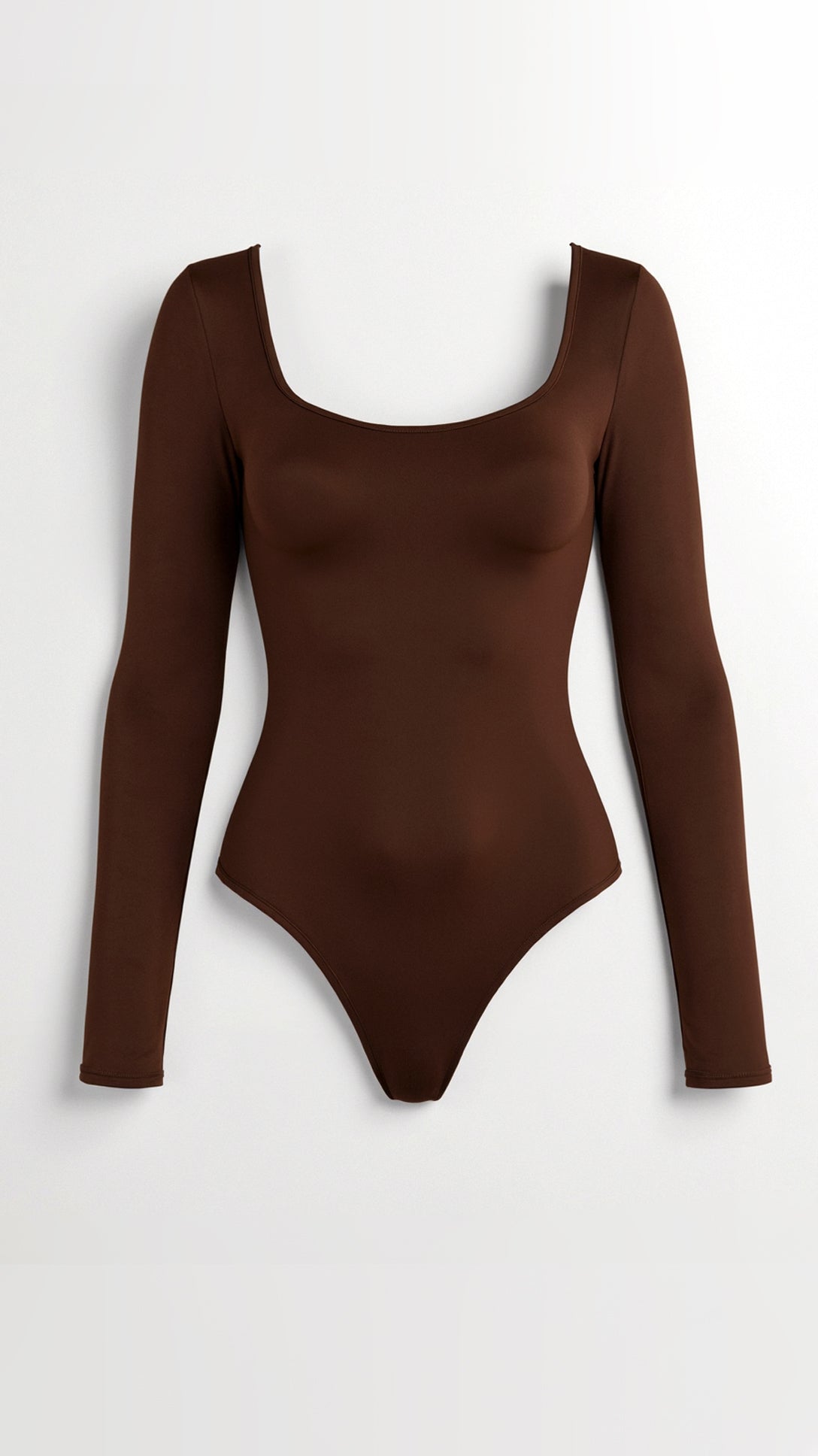 Nahtloser Langarm-Tanga-Body
