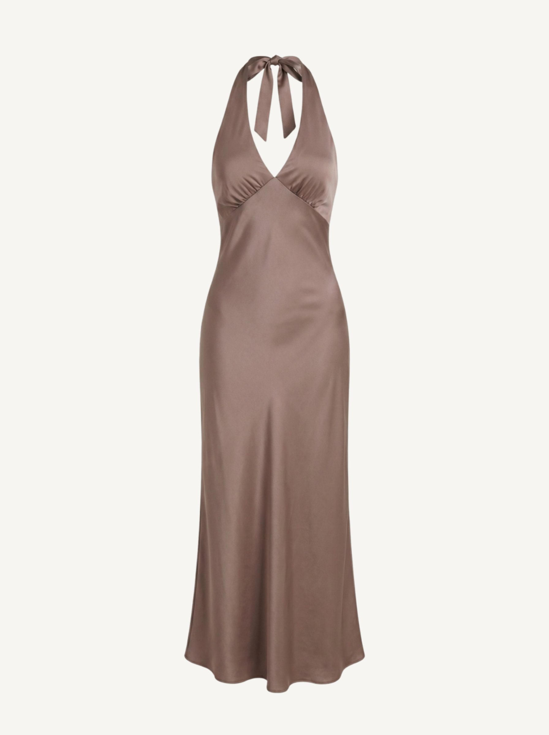 Essie Maxikleid Neckholder mit V-Ausschnitt