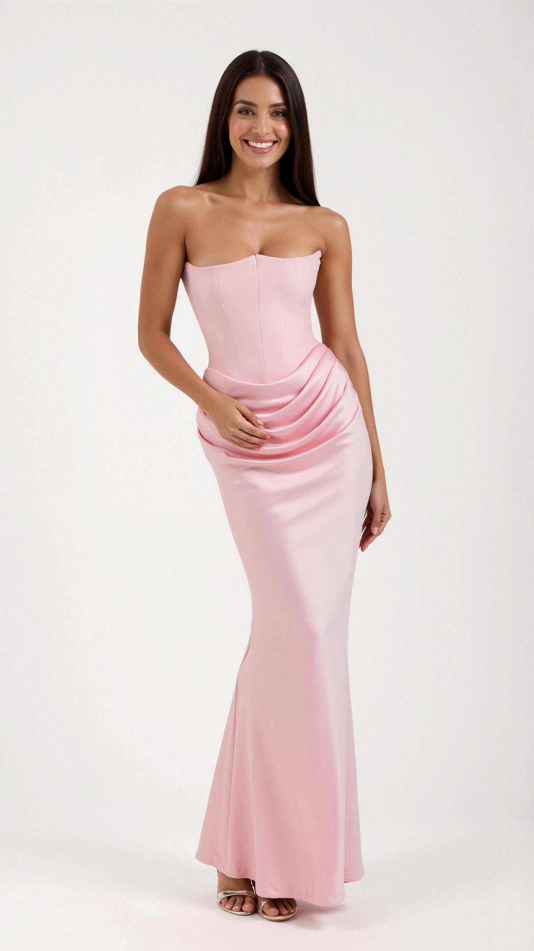 Fiorella Korsett-Maxikleid