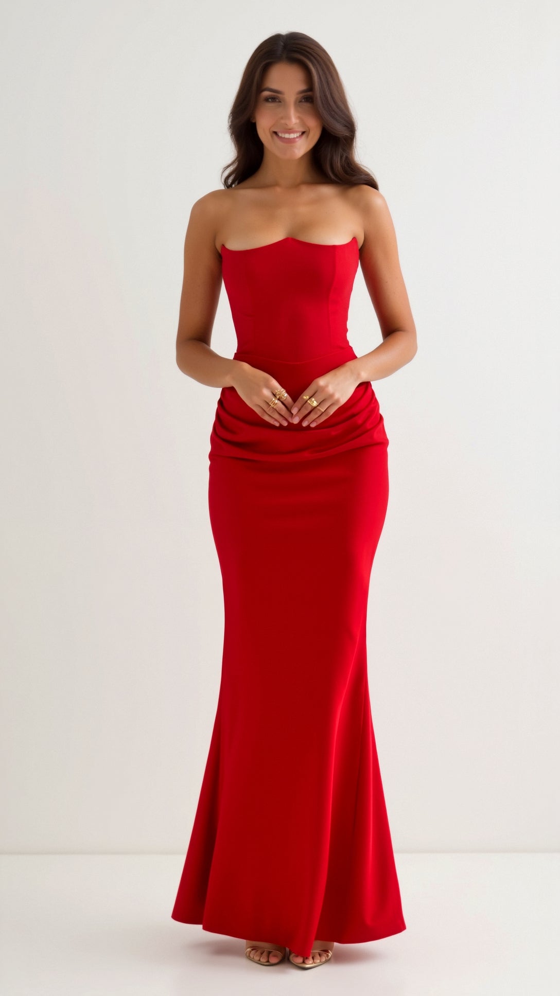 Fiorella Korsett-Maxikleid