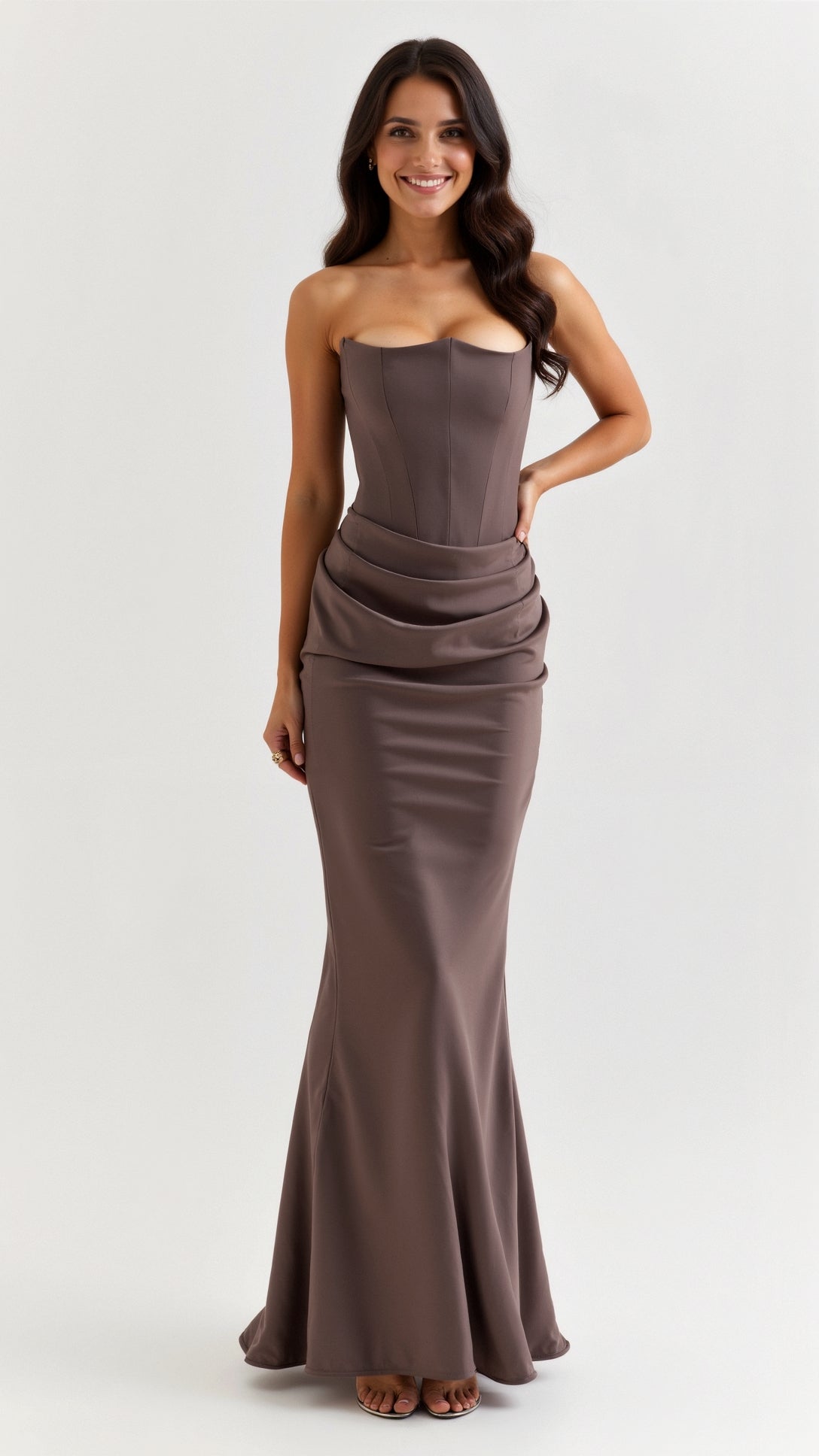 Fiorella Korsett-Maxikleid