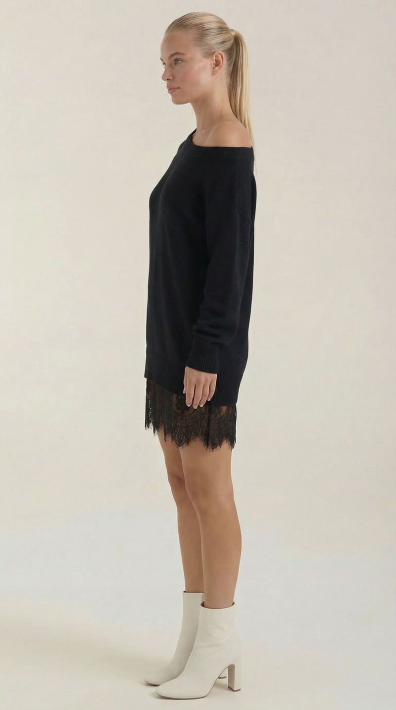 Rosemary Spitzenhemdkleid