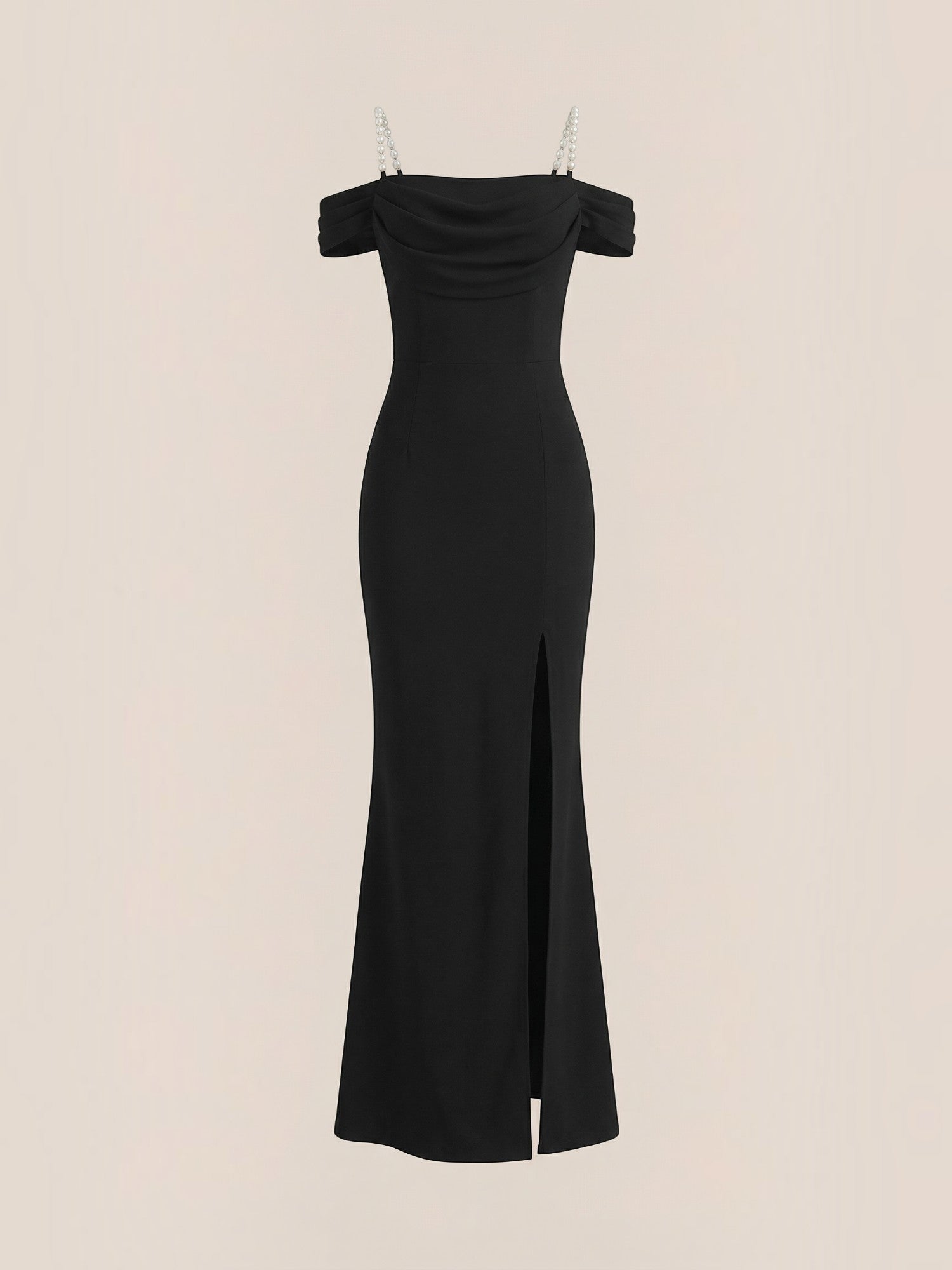 Daphne Off Shoulder Slit Maxi Dress