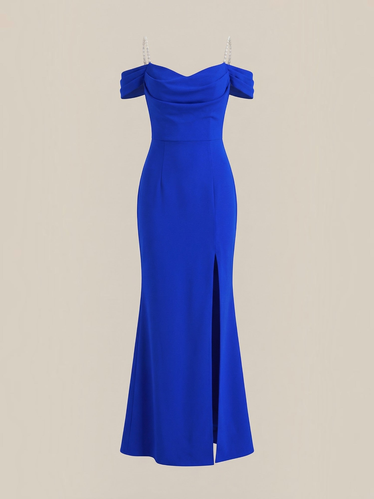 Daphne Off Shoulder Slit Maxi Dress
