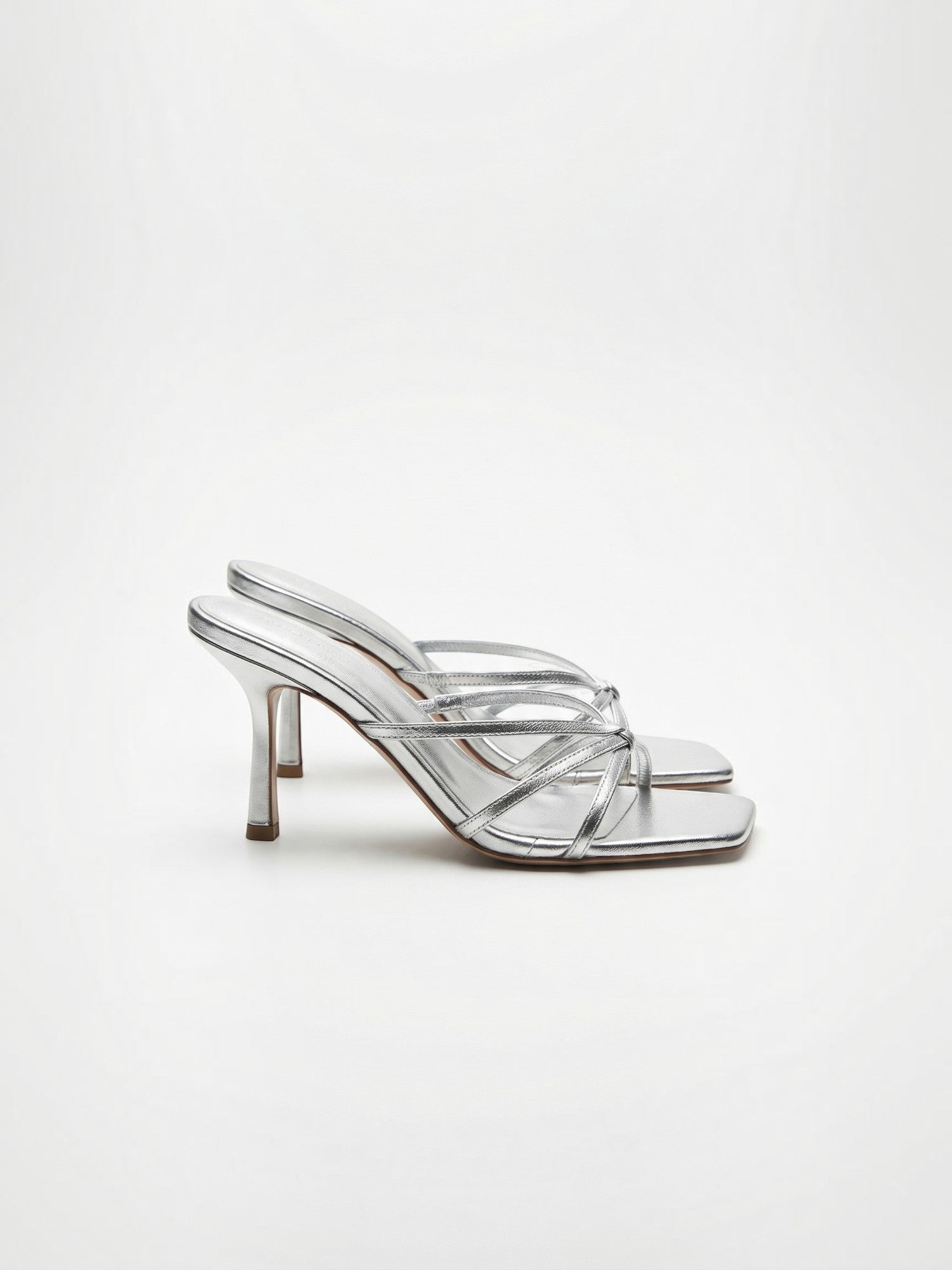 Damaris High Heel Mules mit Riemchen