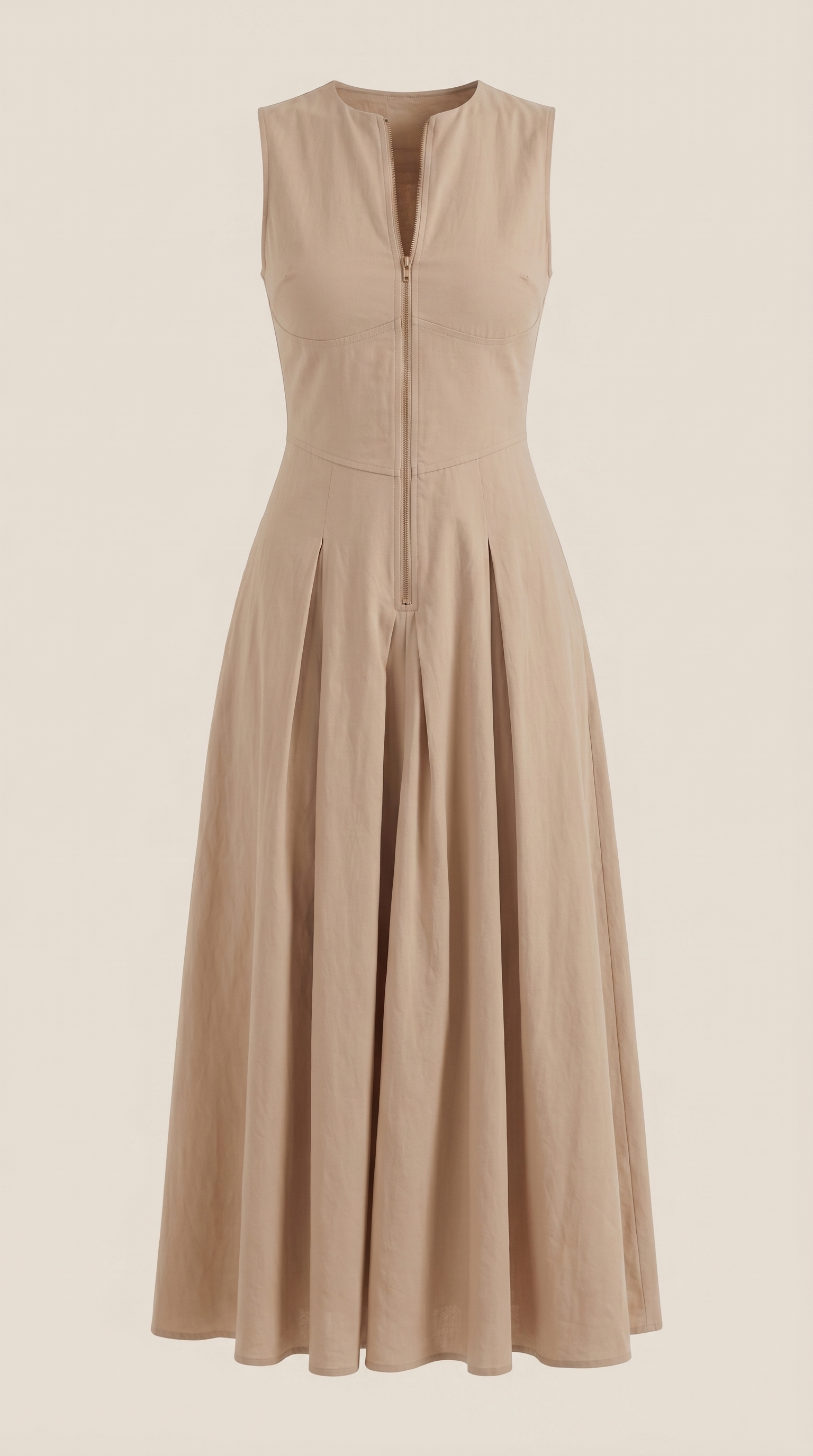 Nancy Midi-Kleid mit A-Linie Schnitt