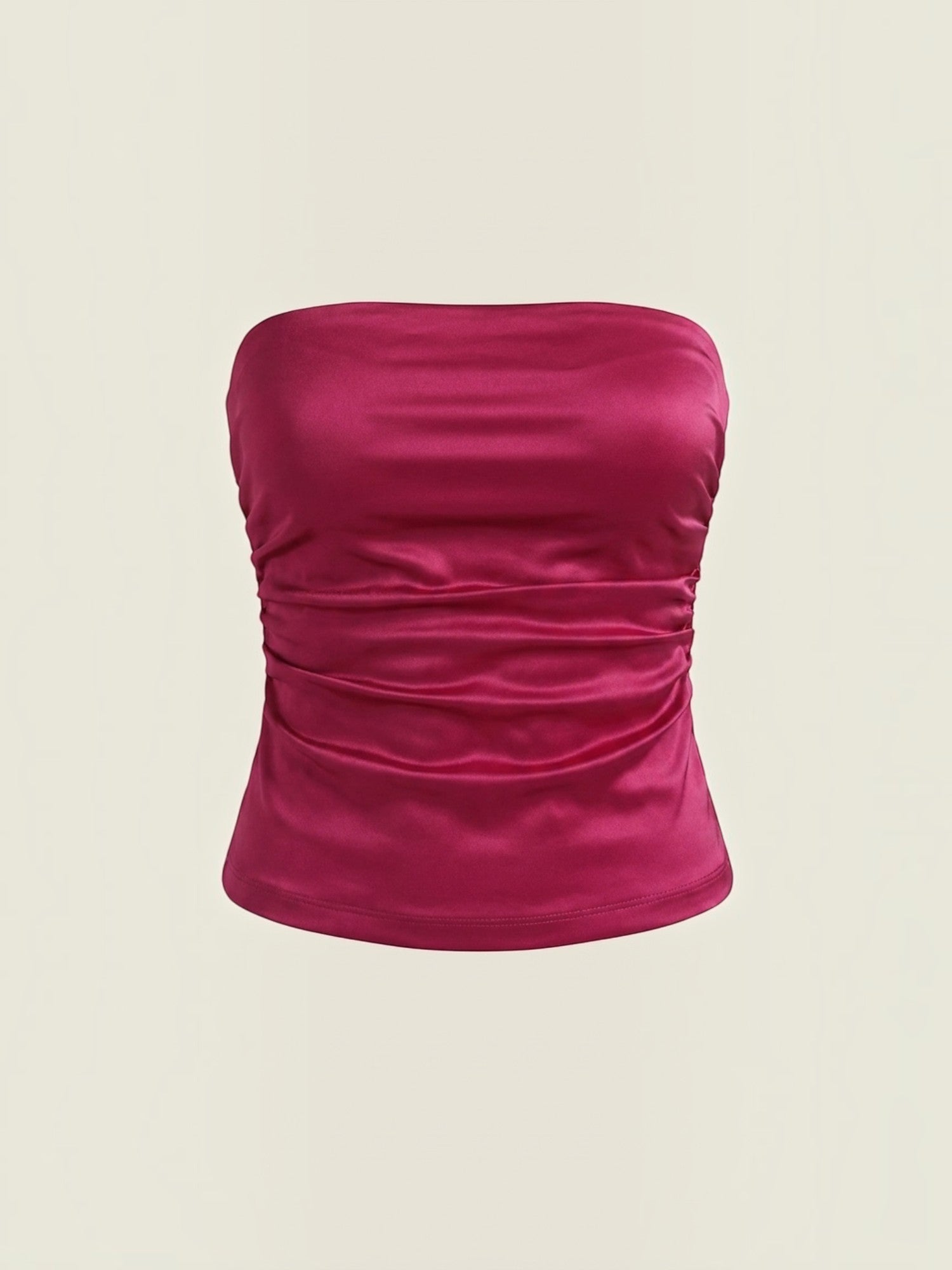 Guinevere Bandeau Top mit Raffung