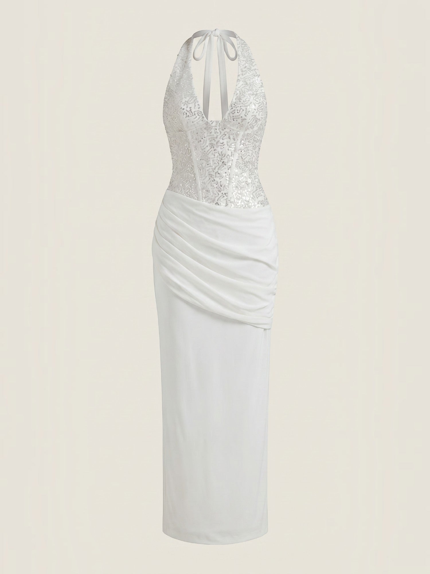 Selena Maxi-Abendkleid mit Pailletten