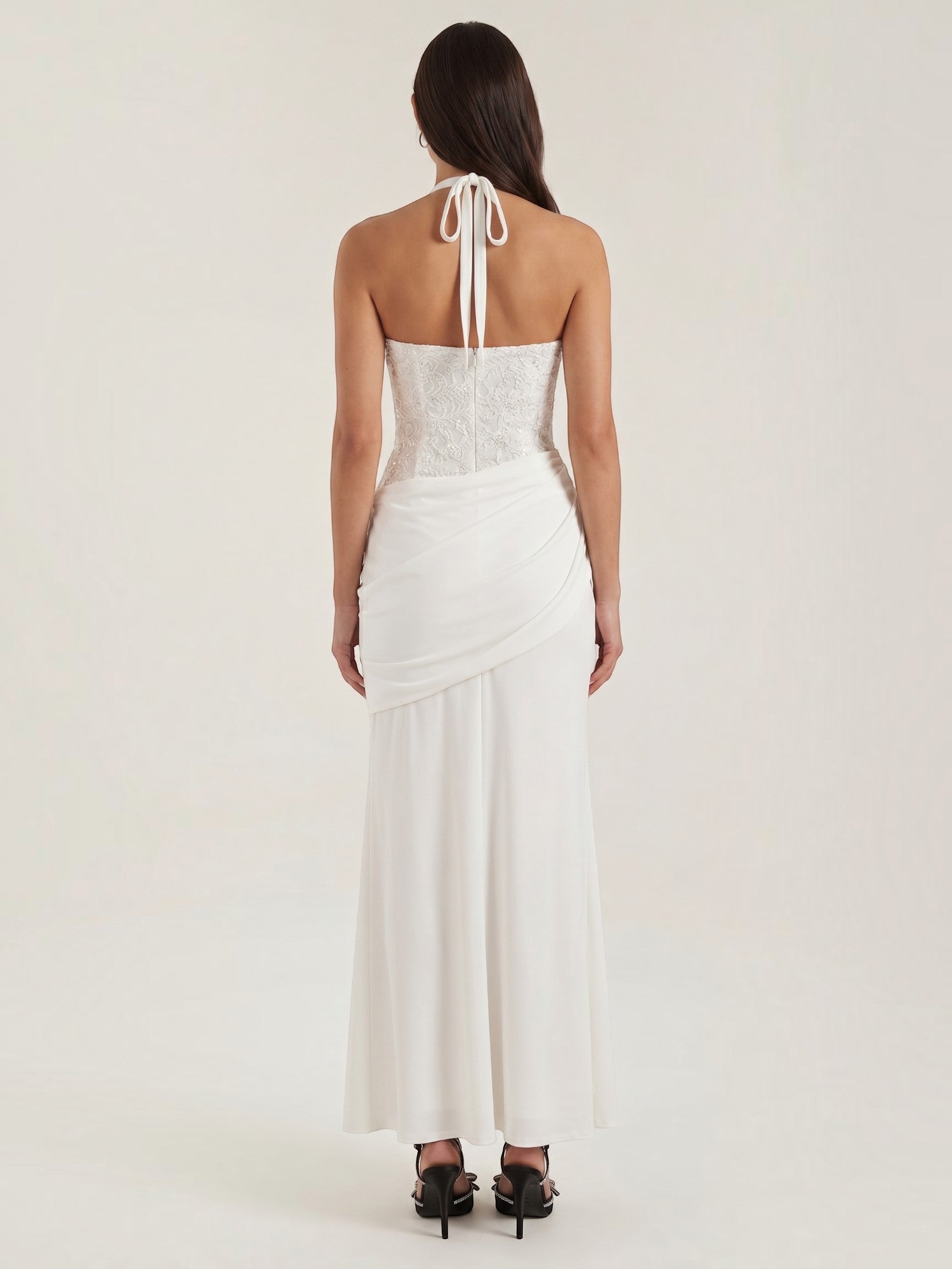 Selena Maxi-Abendkleid mit Pailletten
