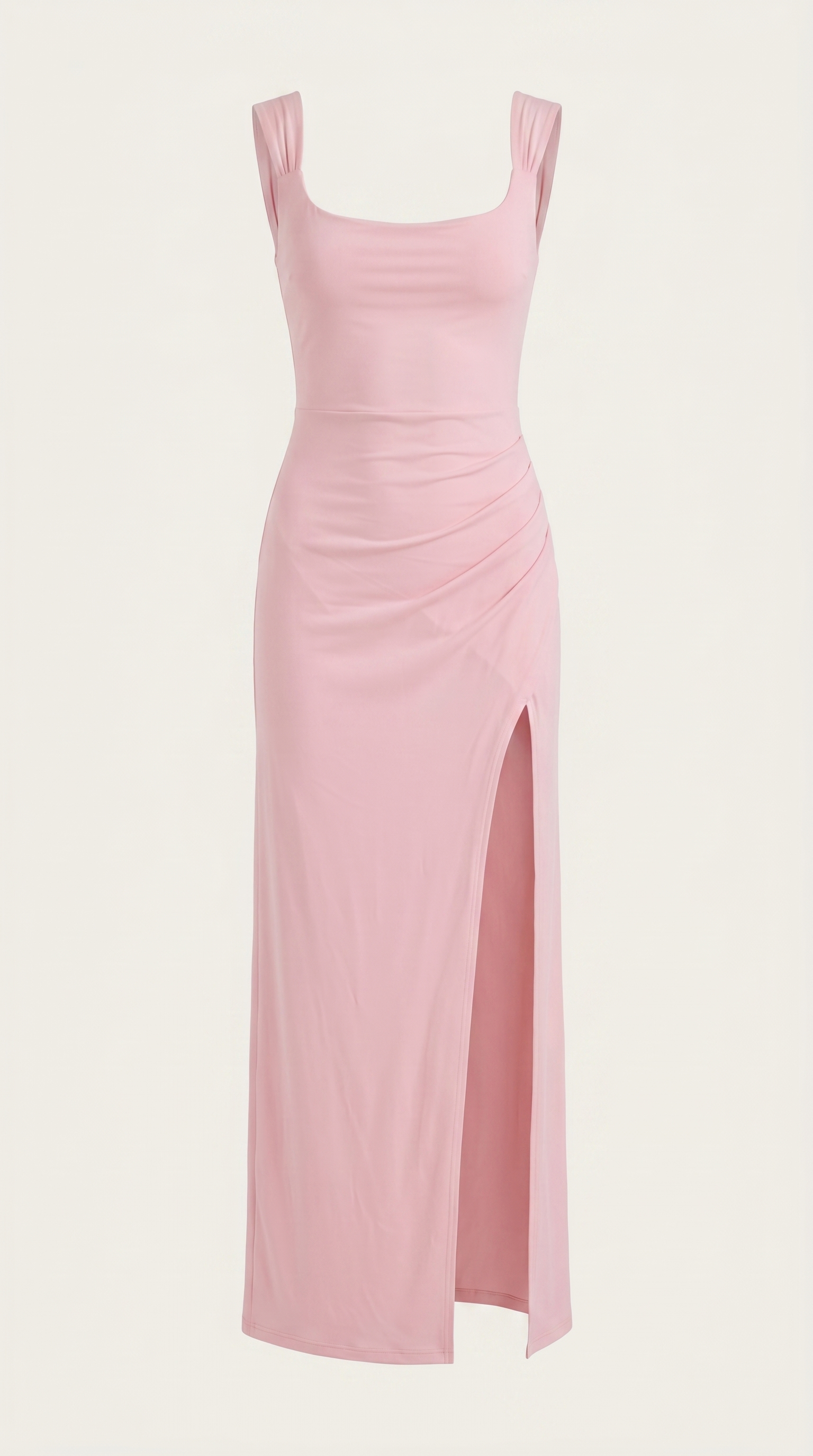 Rhoda Gerafftes Maxikleid