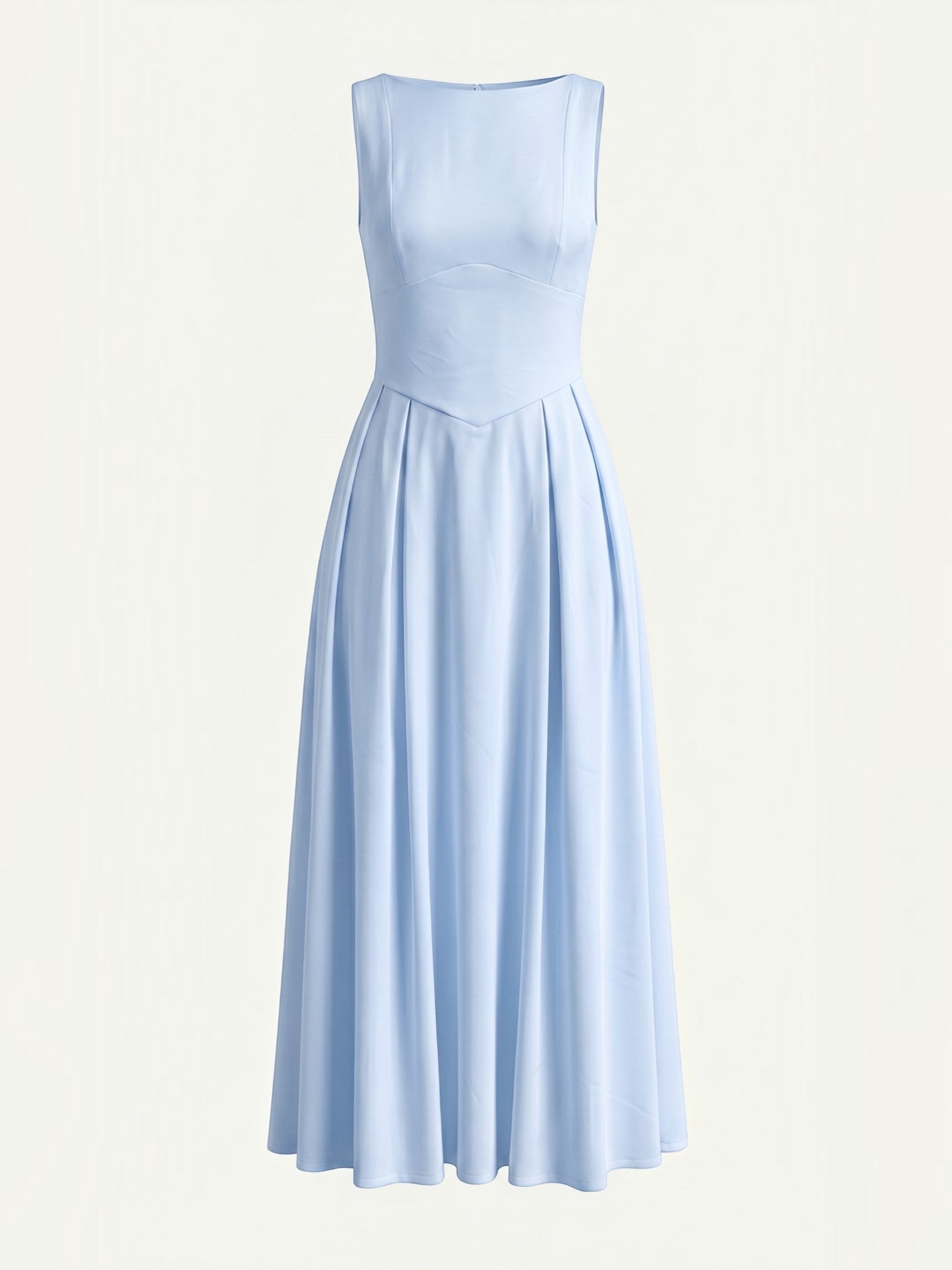 Shenna Ärmelloses Maxikleid mit ausgestelltem Rock