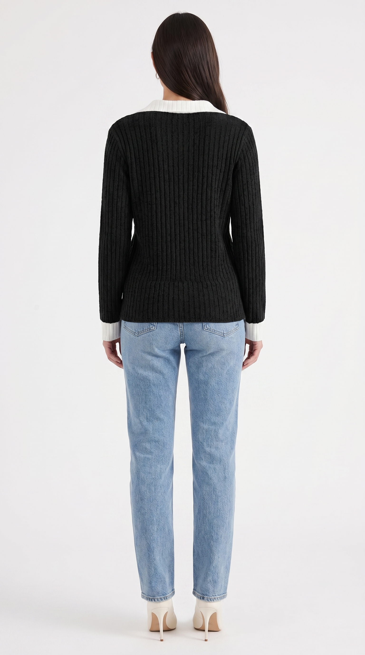 Althea Strickpullover mit V-Ausschnitt