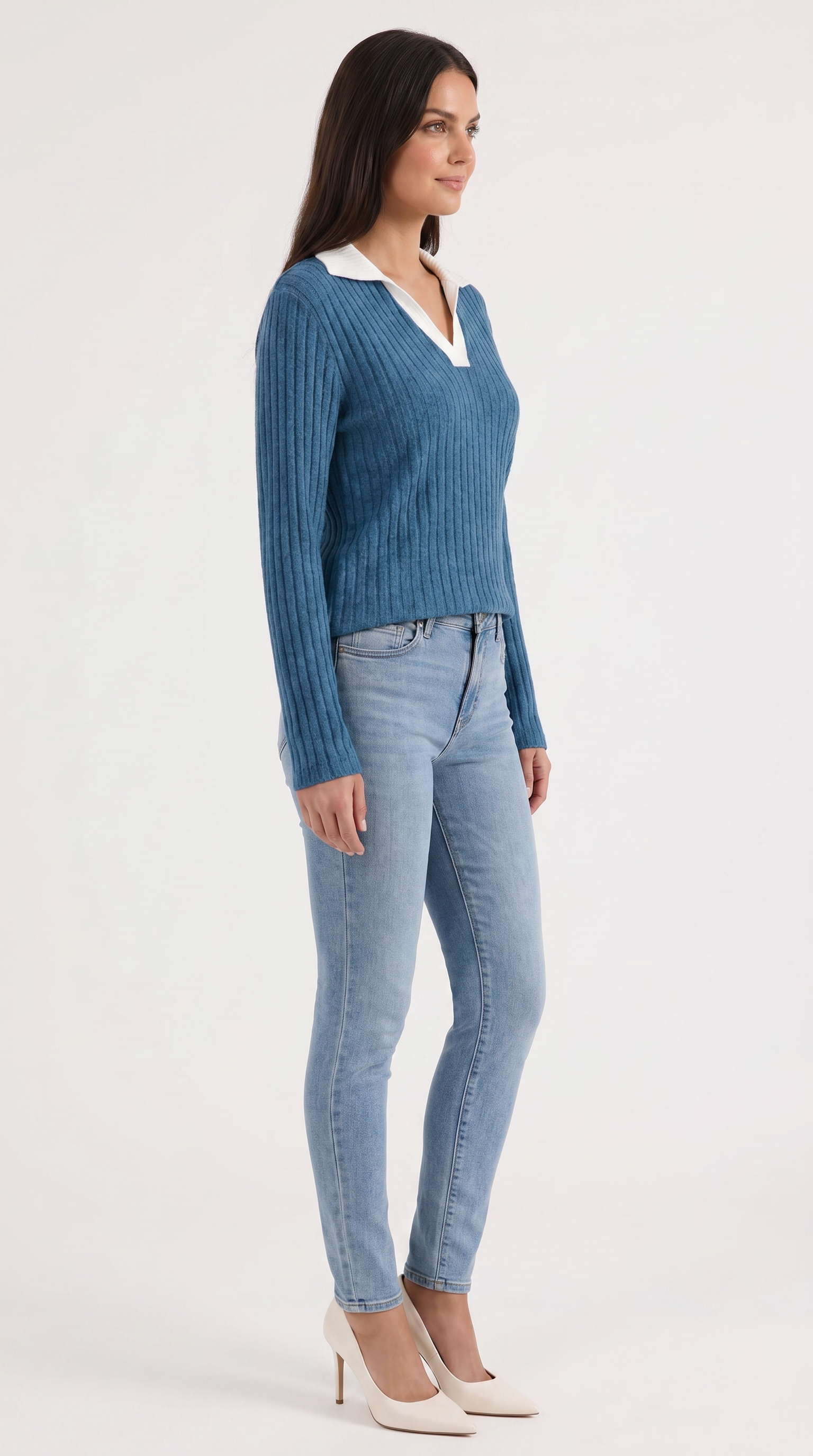 Althea Strickpullover mit V-Ausschnitt