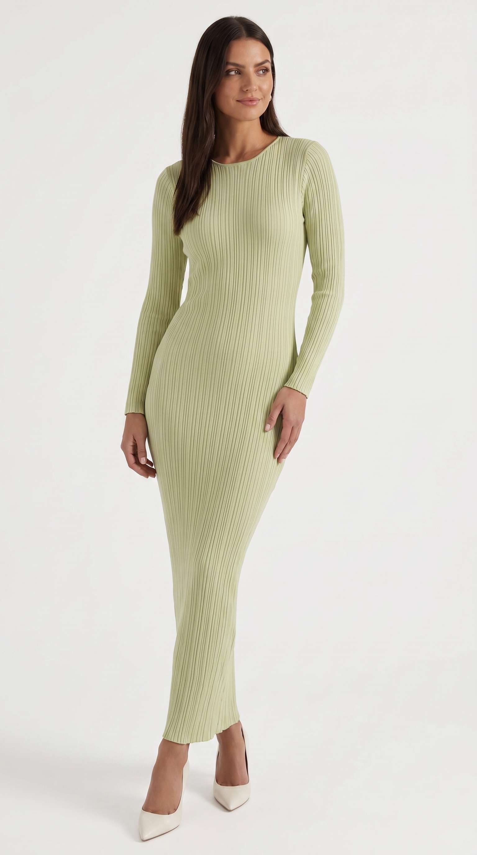 Tamsin Maxi-Strickkleid