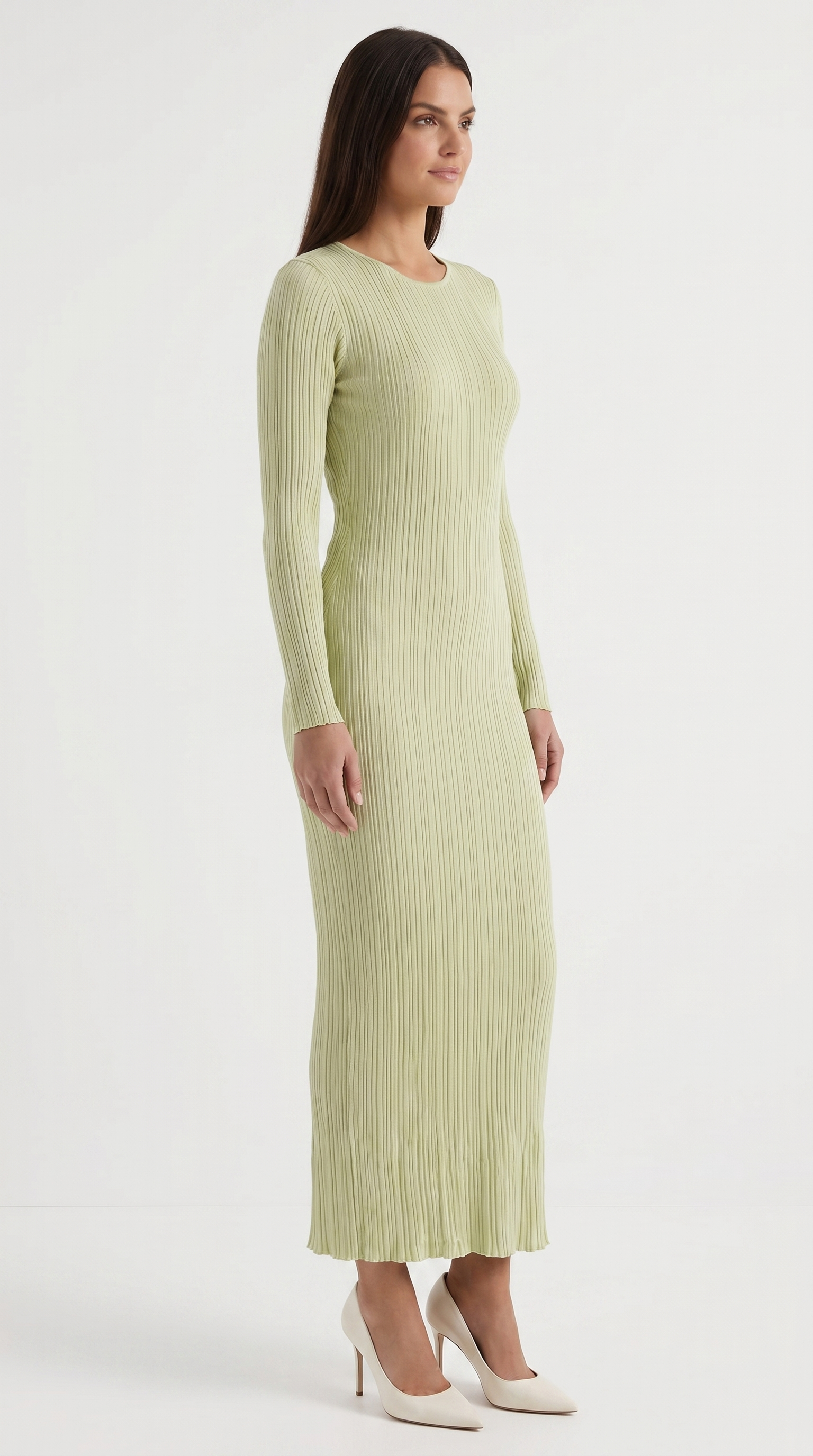 Tamsin Maxi-Strickkleid