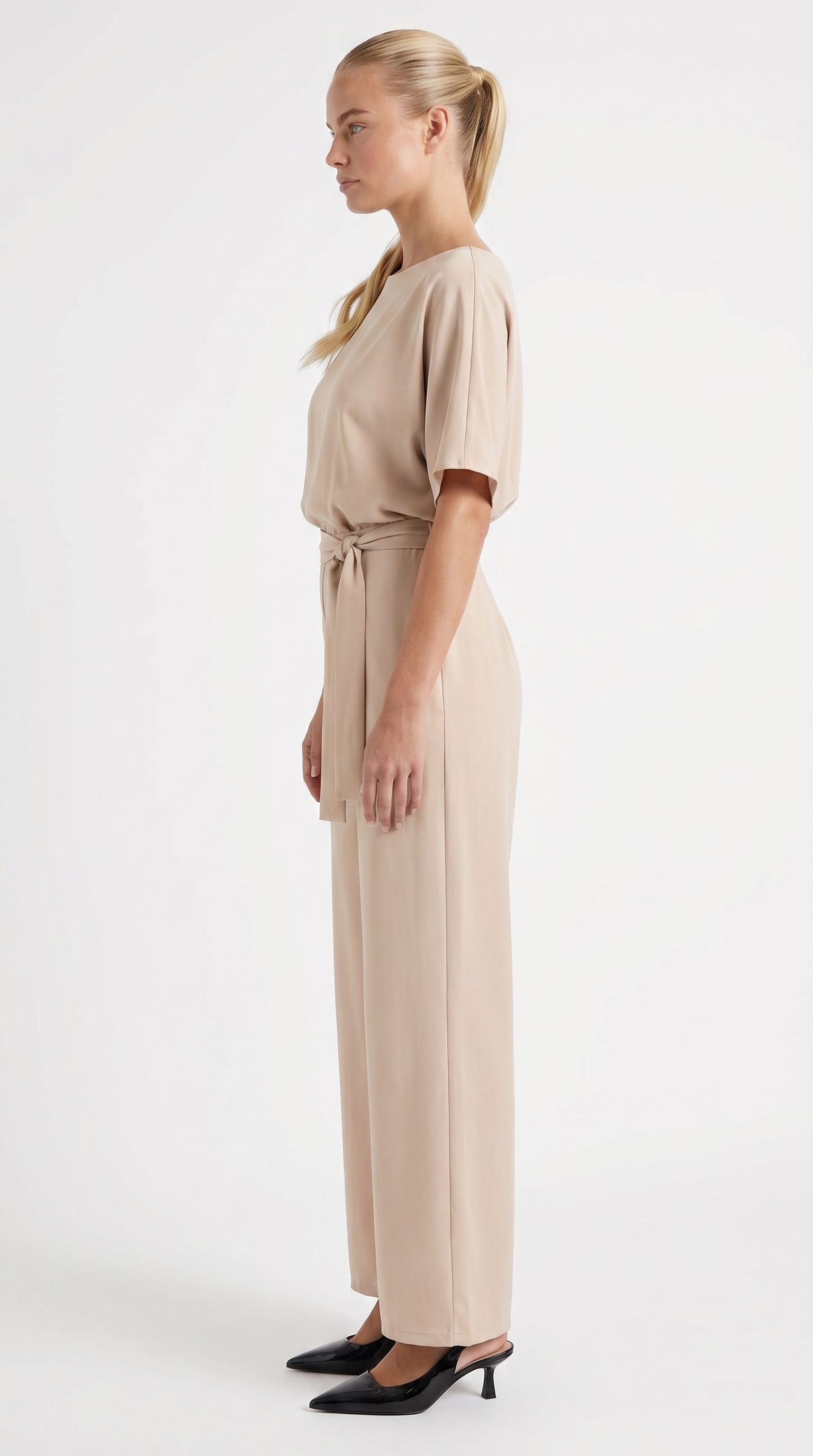 Madeline Jumpsuit mit Gürtel