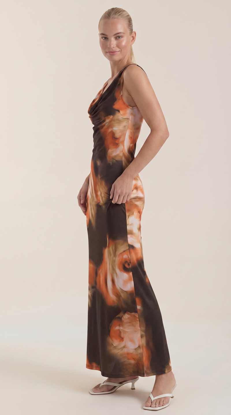 Hattie Minikleid mit Blumenprint