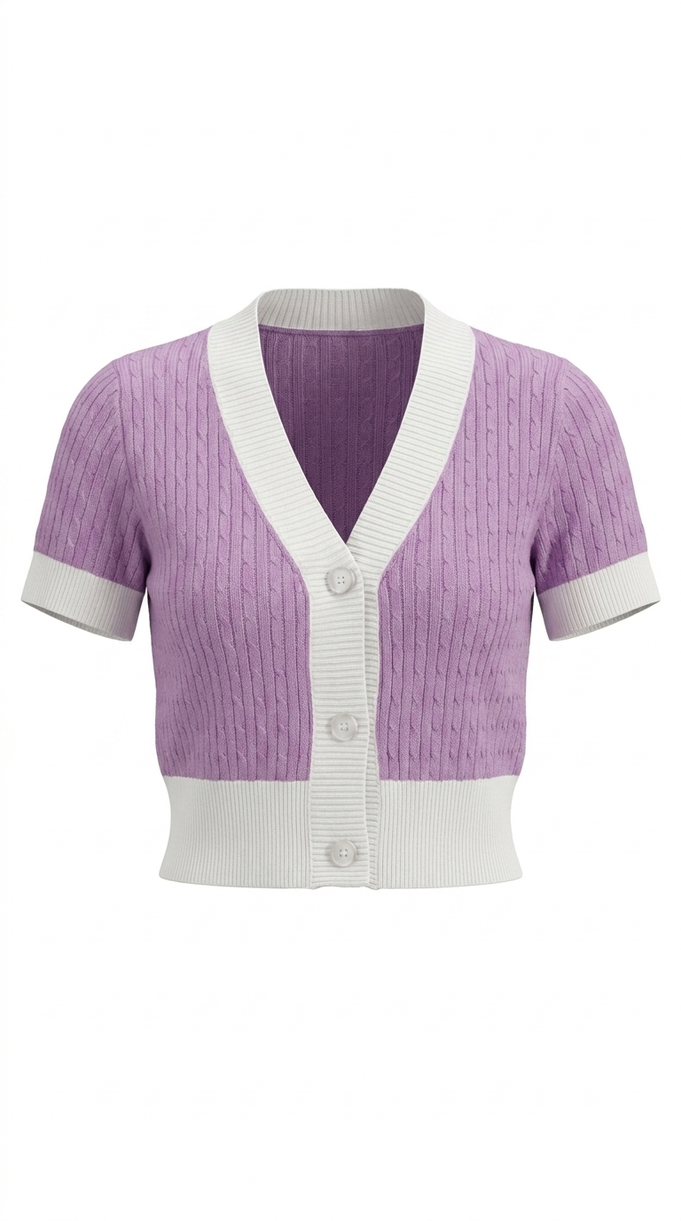 Nerina kurze taillierte Strickjacke