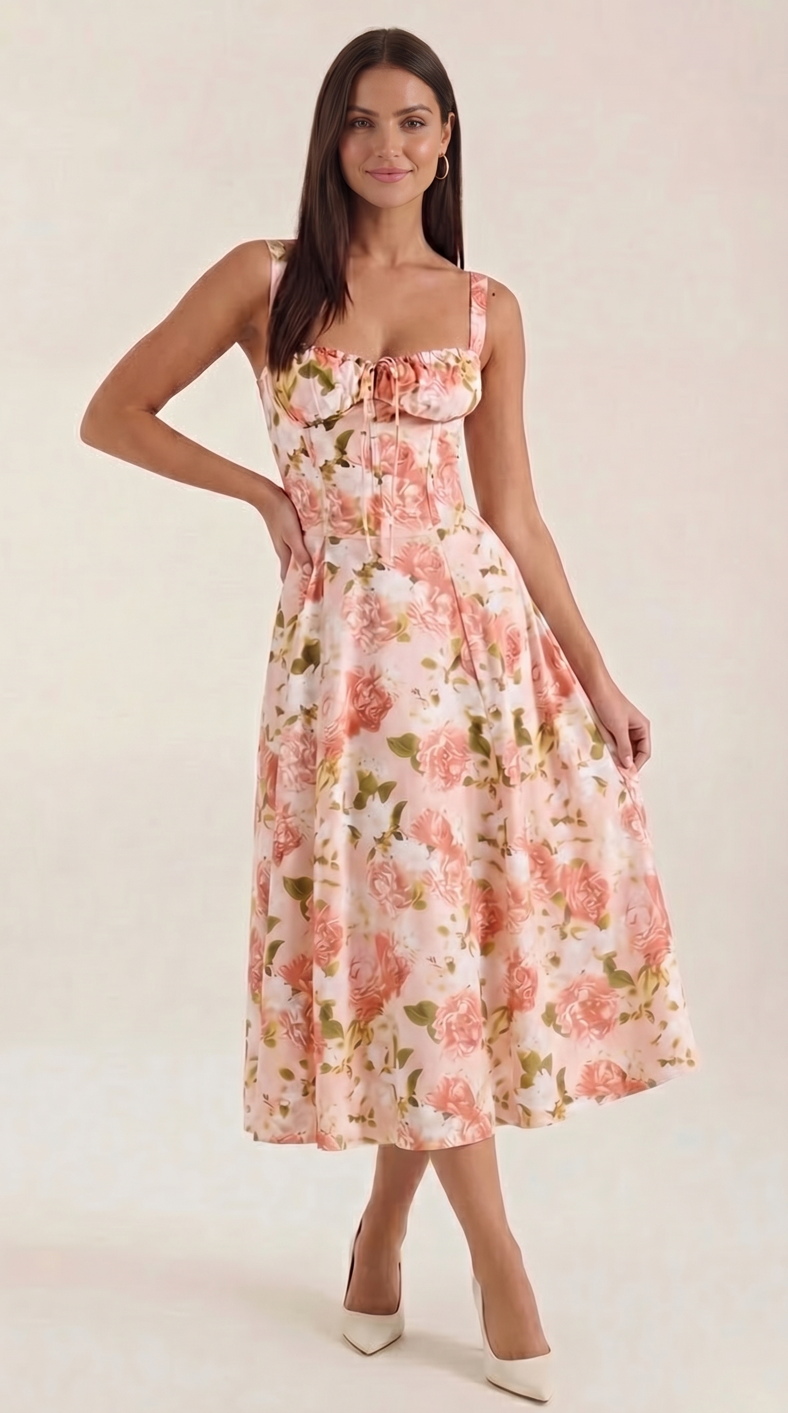 Julia Midi-Sommerkleid