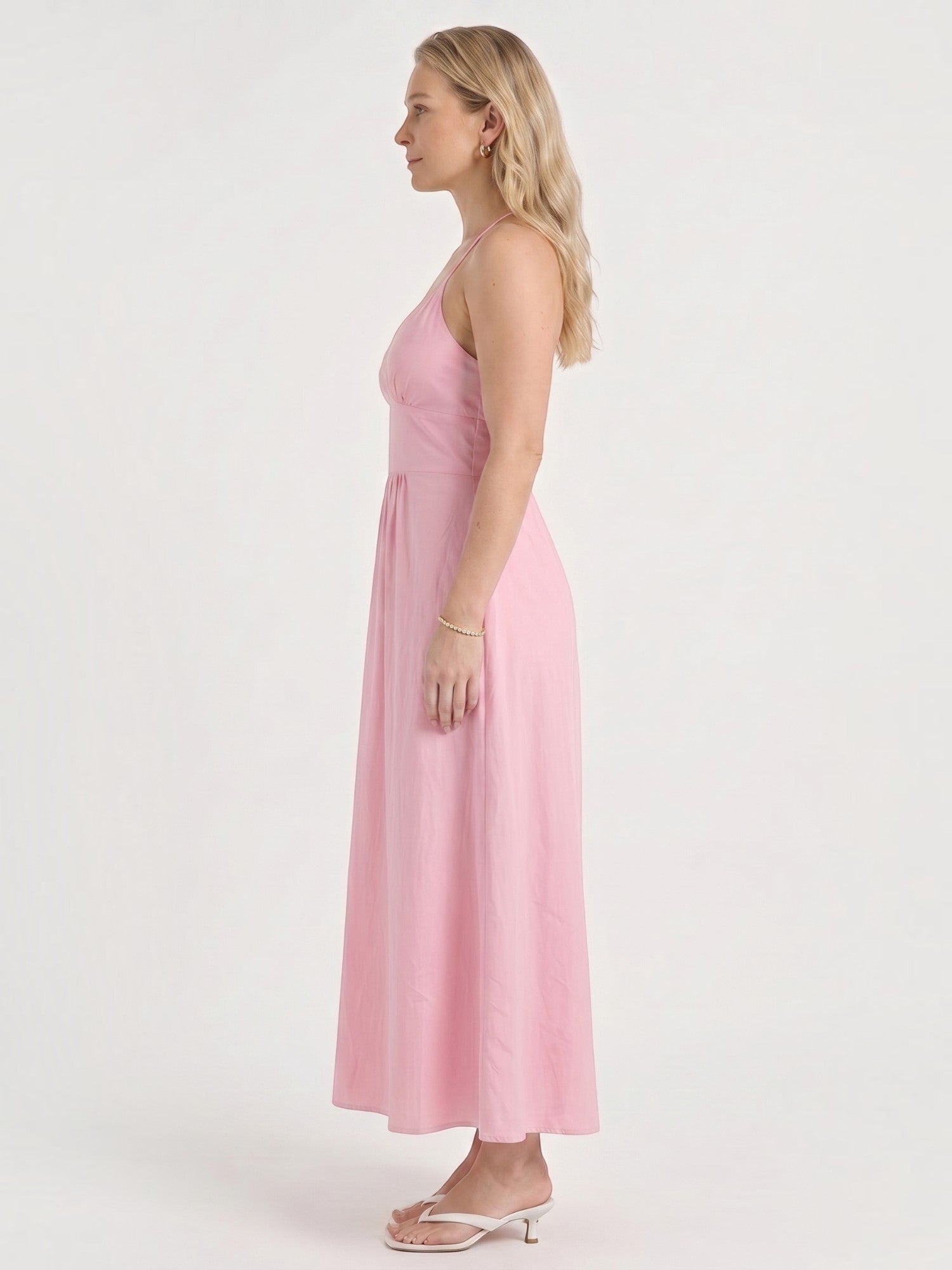 Monica Maxikleid mit Neckholder-Ausschnitt