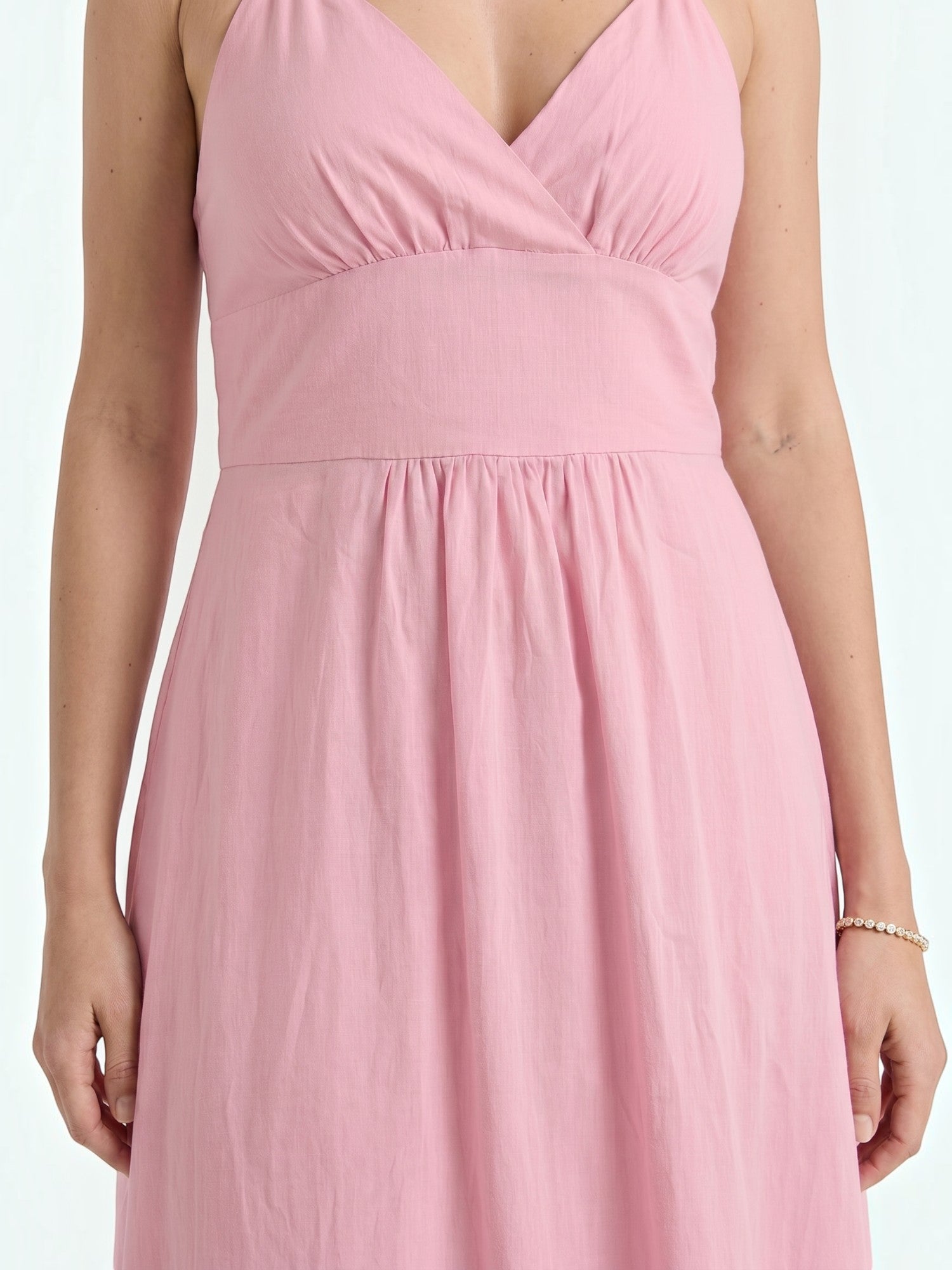 Monica Maxikleid mit Neckholder-Ausschnitt