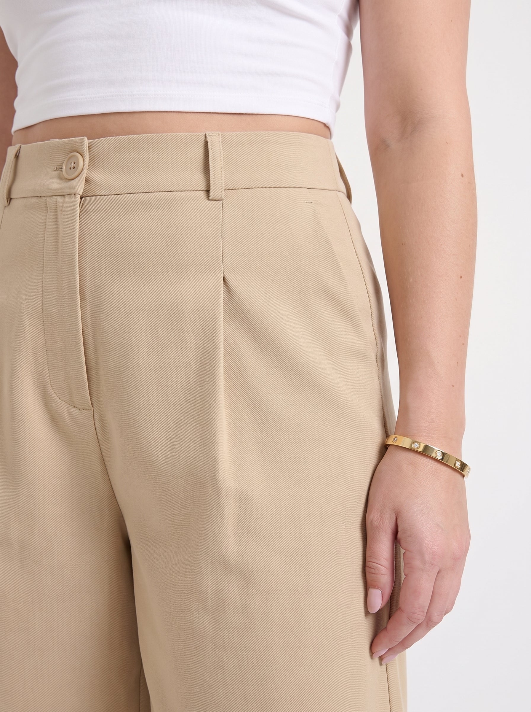 Anais Bermudashorts mit Bundfalten