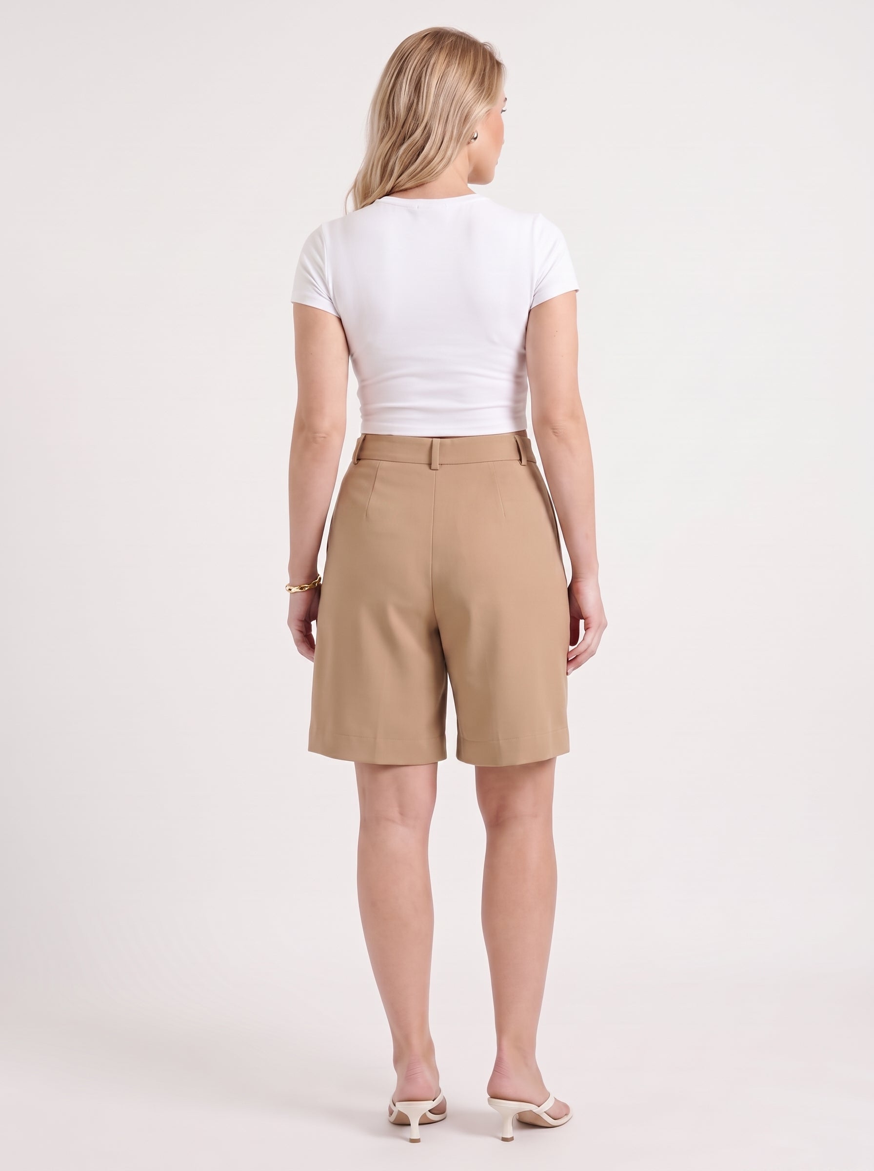 Anais Bermudashorts mit Bundfalten
