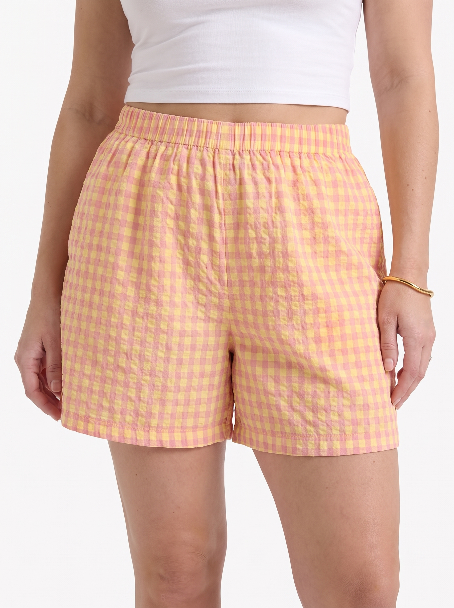 Harper Shorts im Vichy-Karo