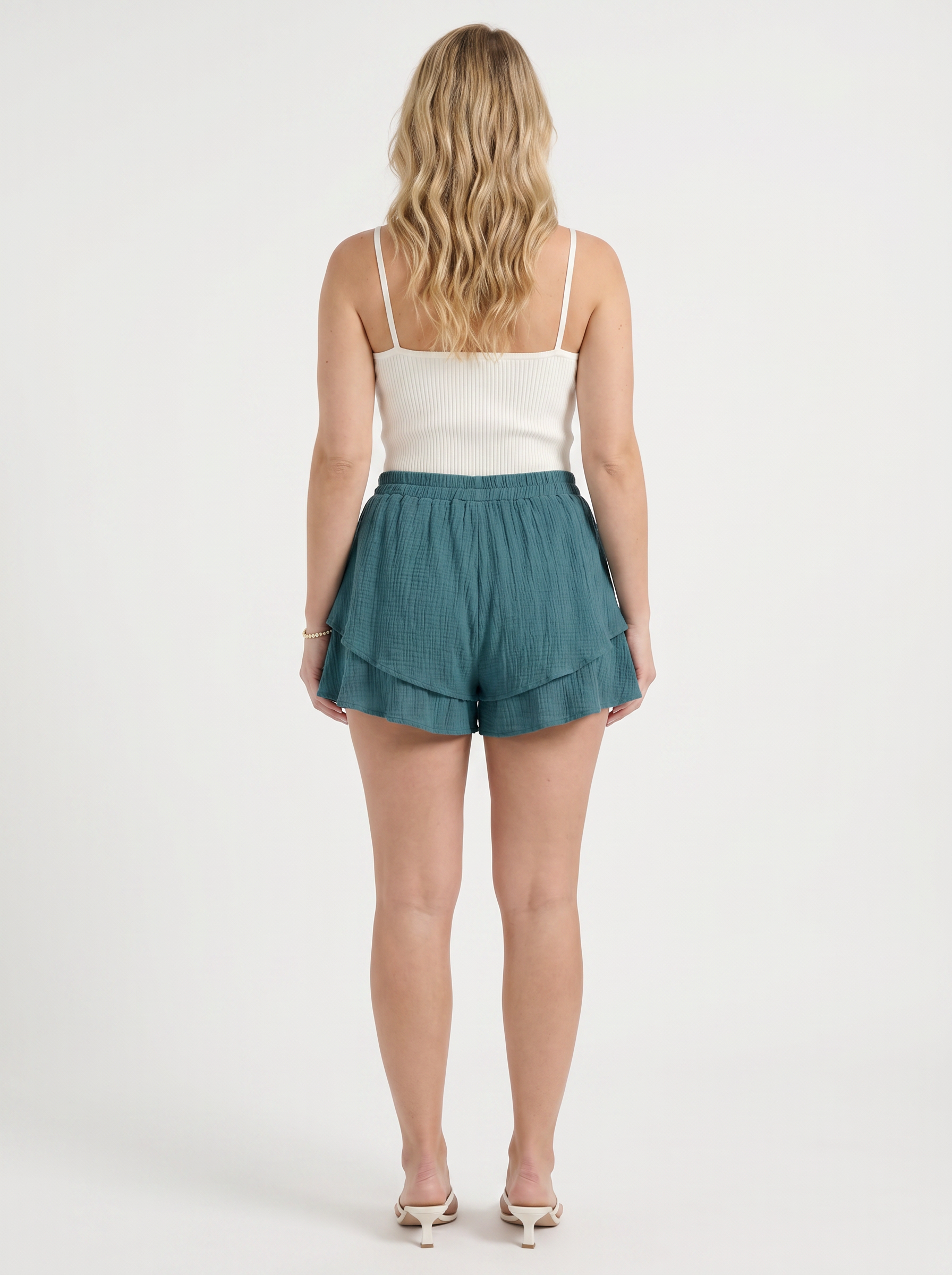 Piper Shorts im Volant-Look