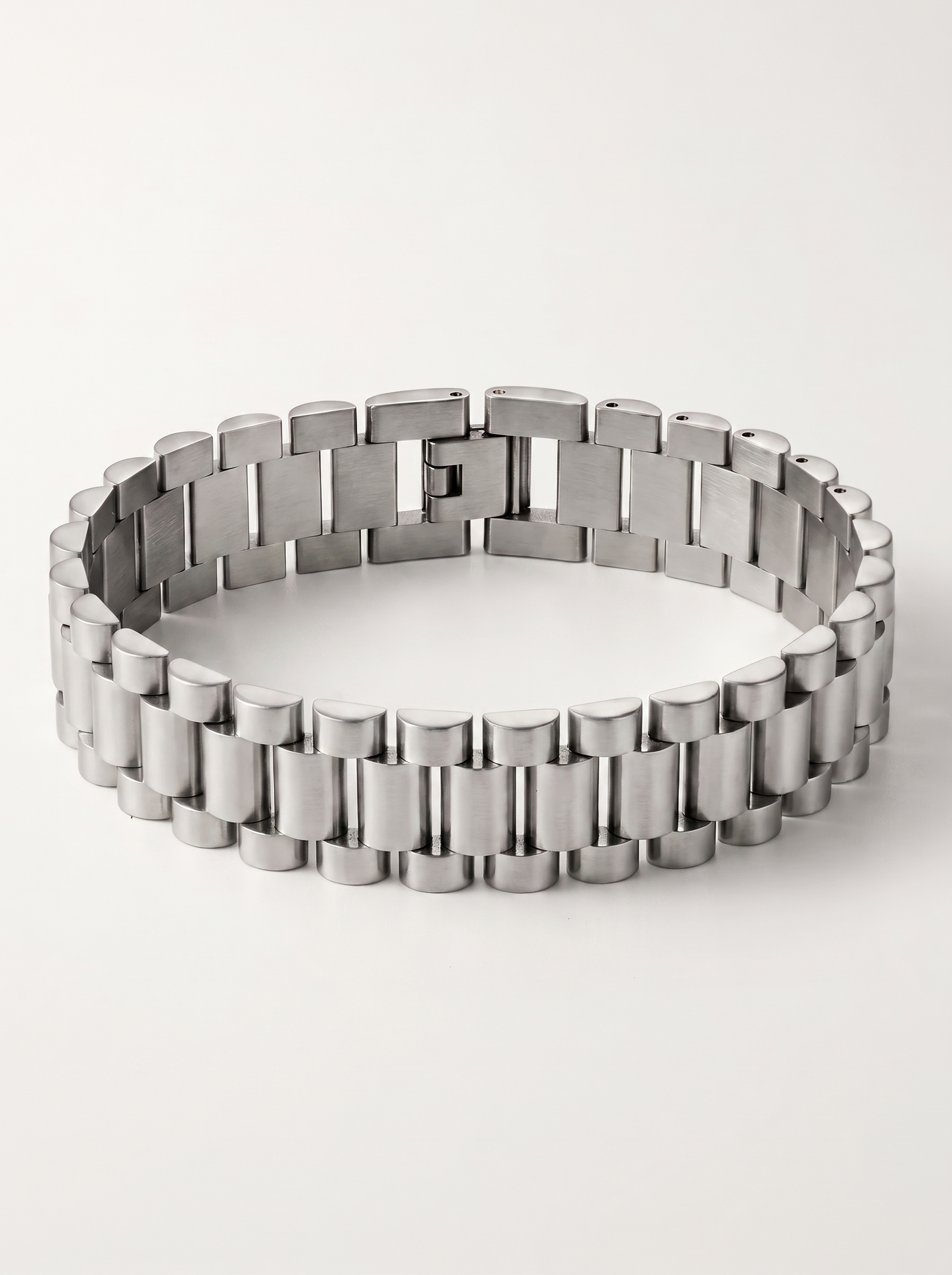 Luisa Gliederarmband im Uhrenarmband-Stil