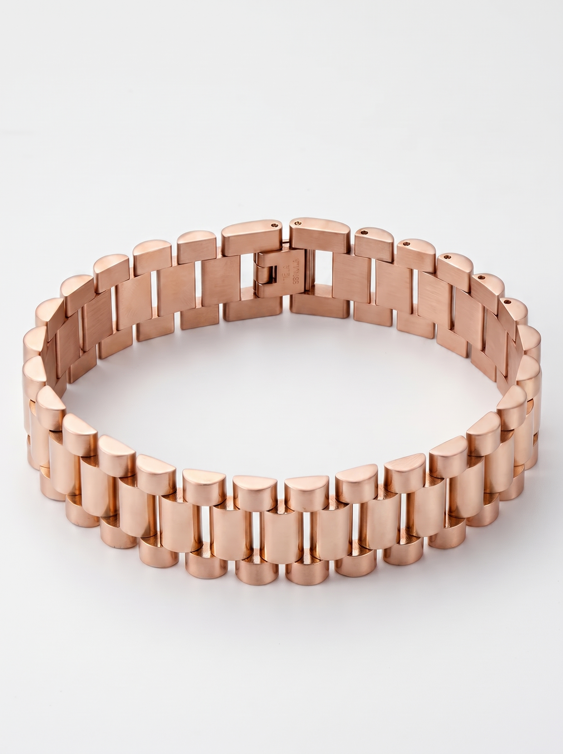 Luisa Gliederarmband im Uhrenarmband-Stil