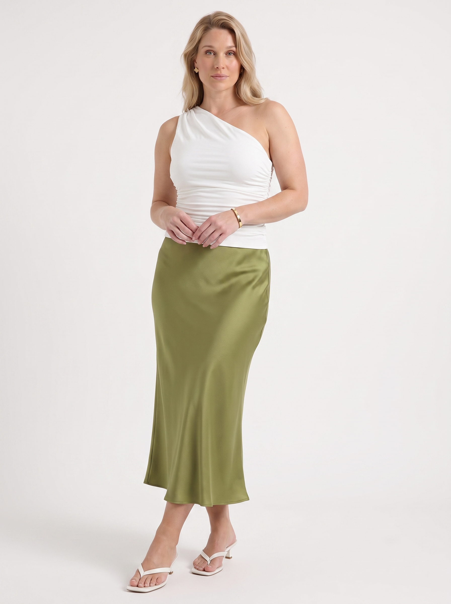 Jane Maxirock Glänzend