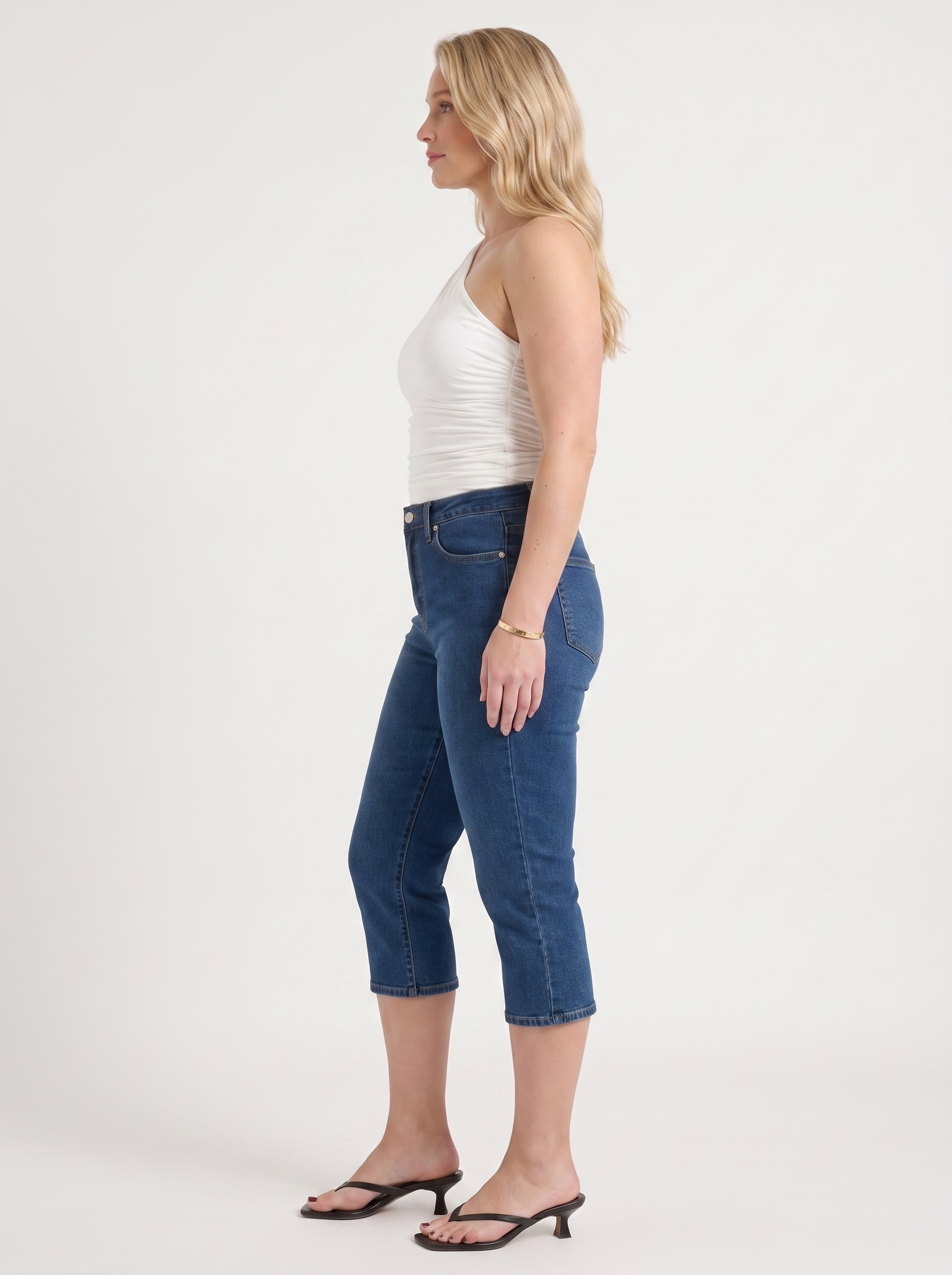 Krystal Caprihose Slim Fit