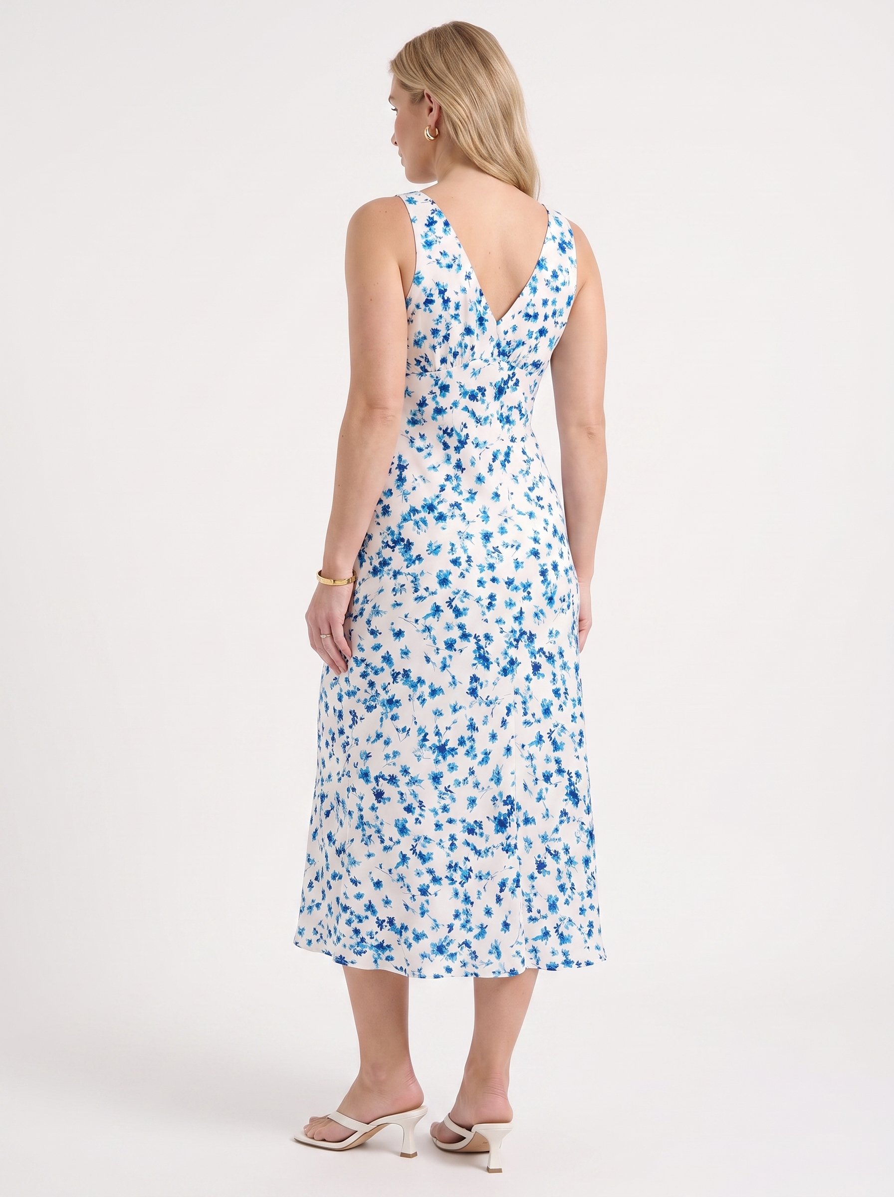 Esme Midikleid mit Blumenmuster