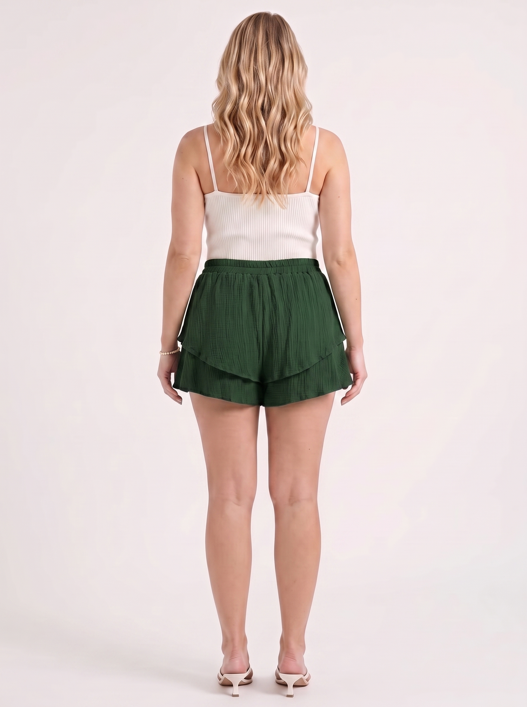 Piper Shorts im Volant-Look