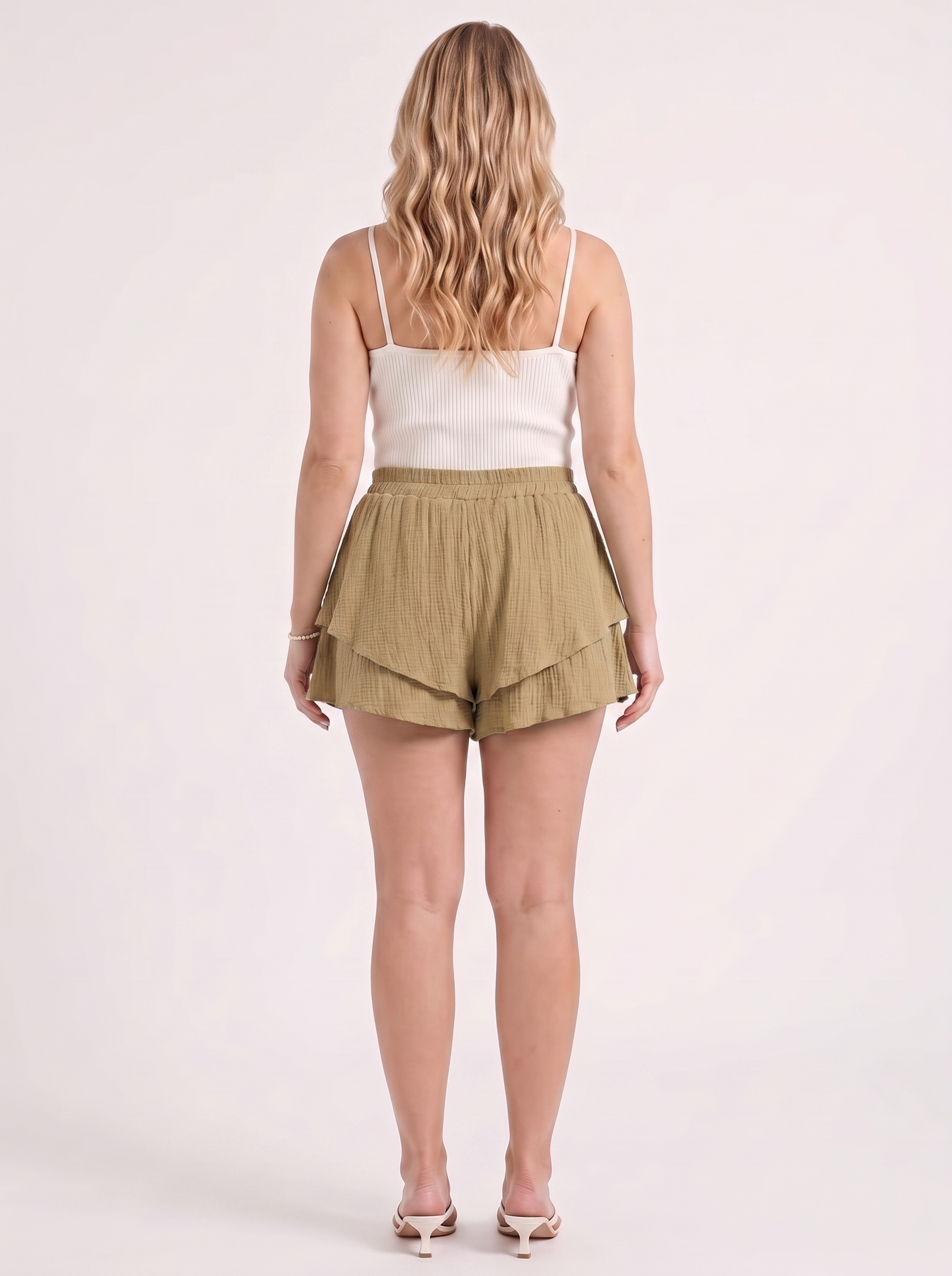 Piper Shorts im Volant-Look