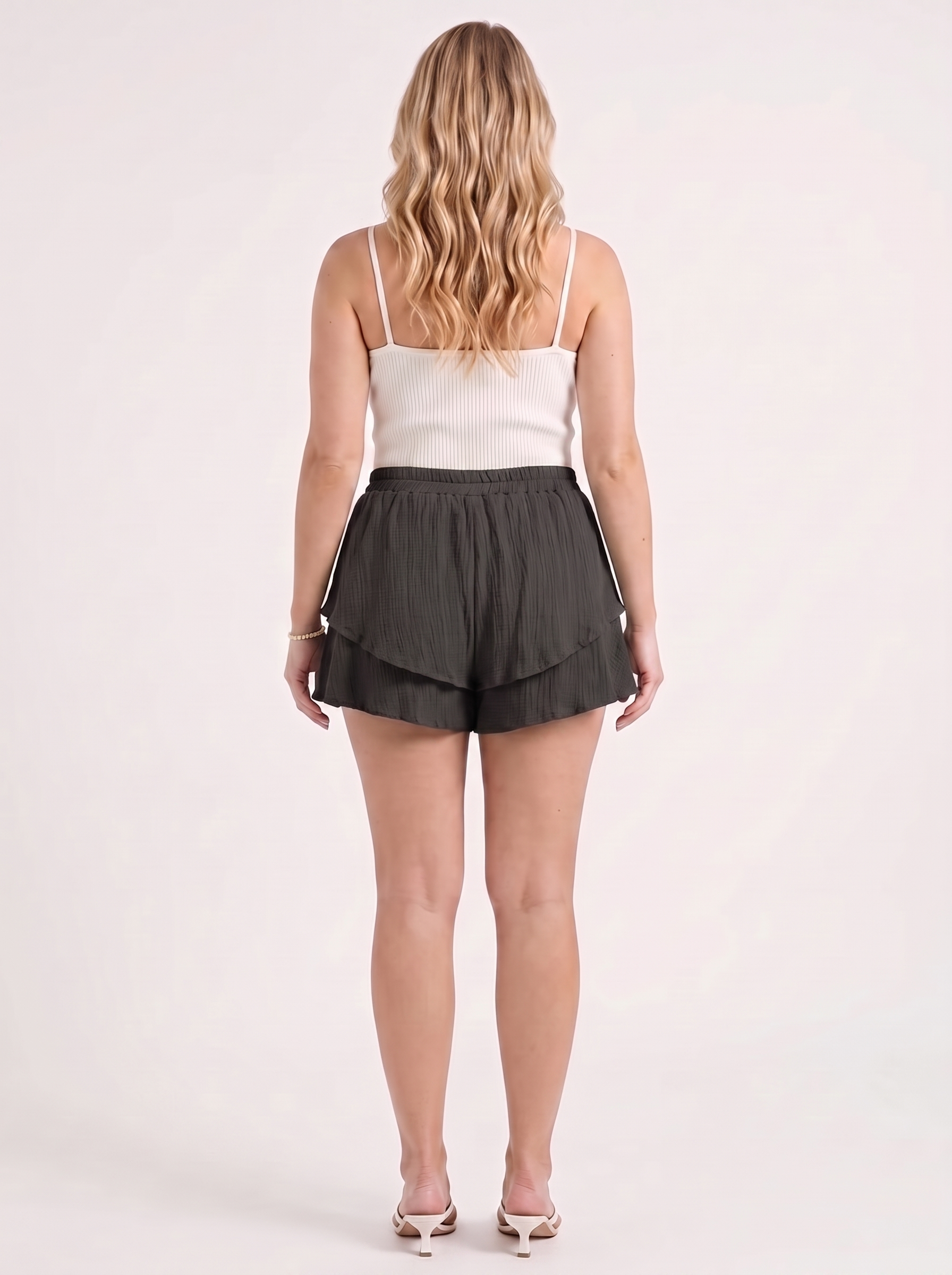 Piper Shorts im Volant-Look