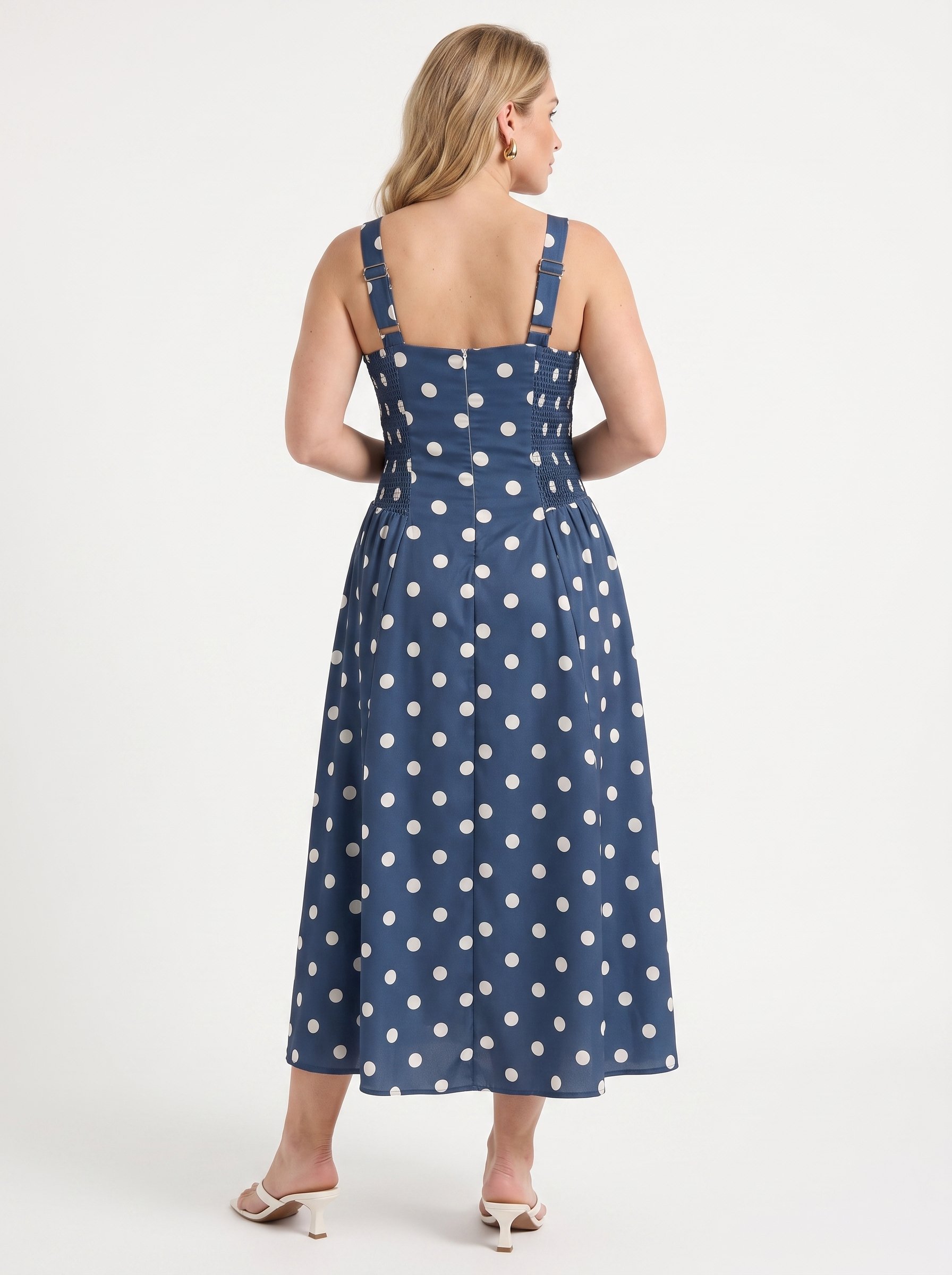 Delilah Midikleid mit Blumenmuster