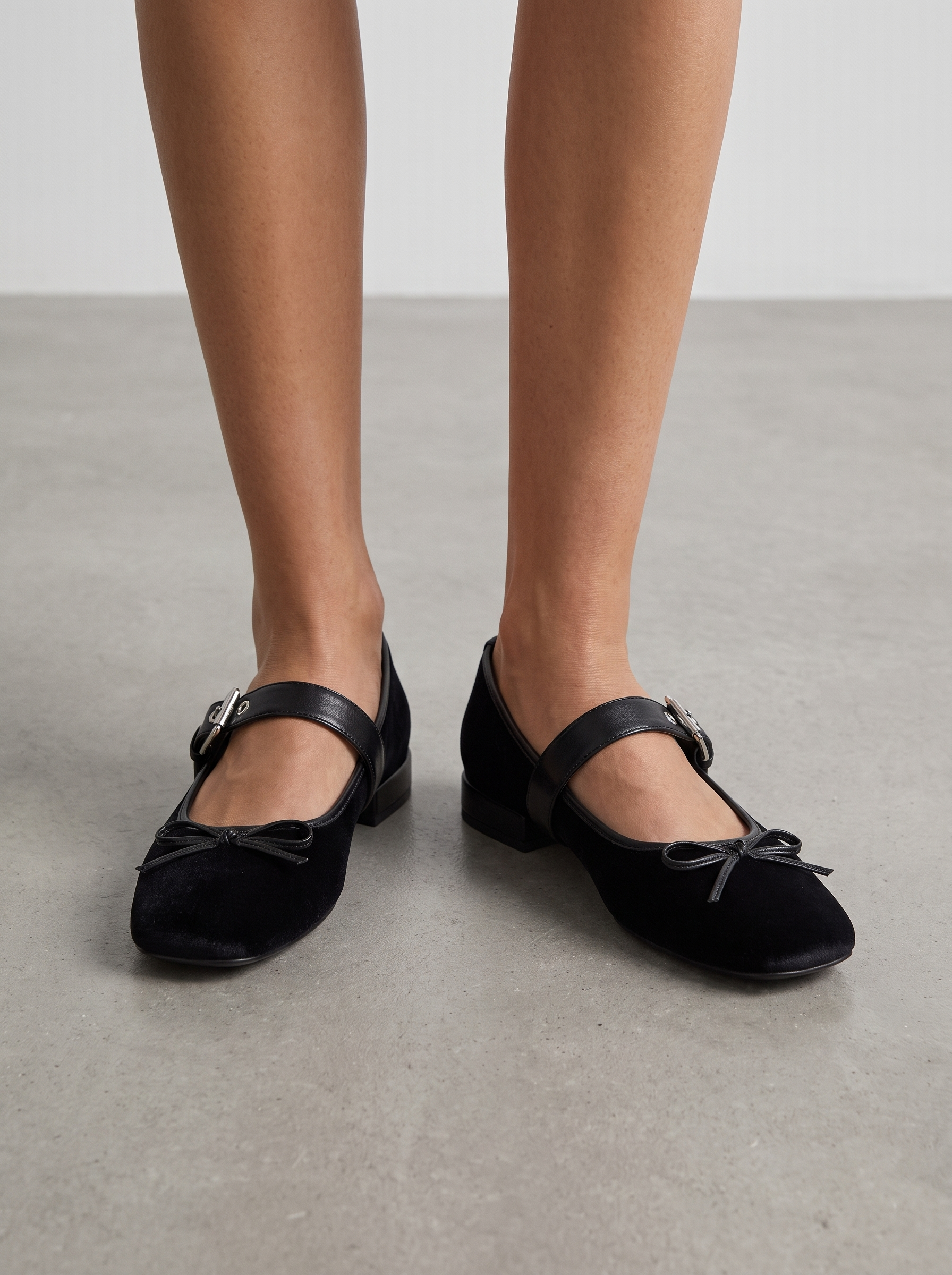 Ellie Riemchenballerinas mit Schnalle