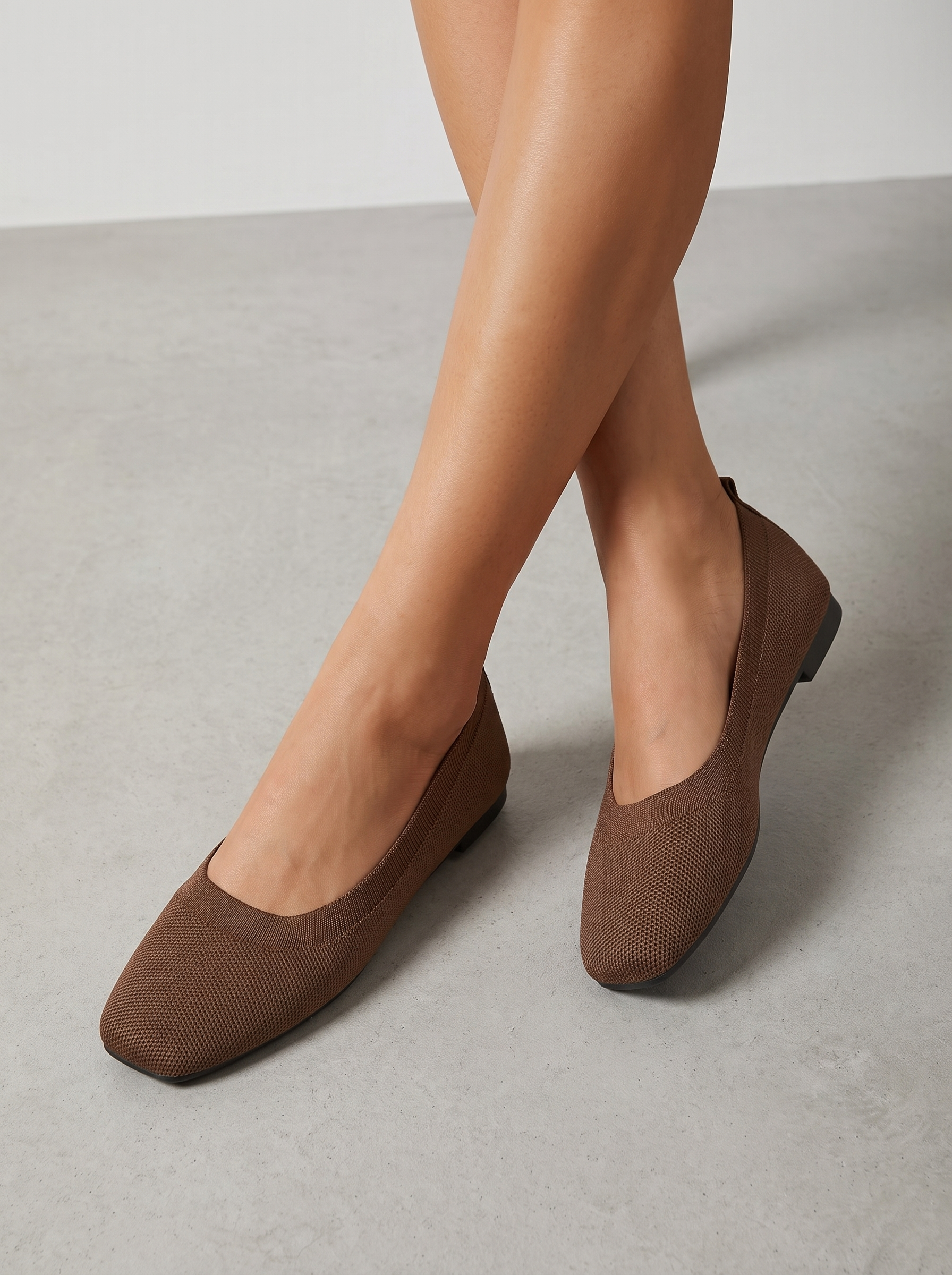 Lita Ballerinas in Strickoptik